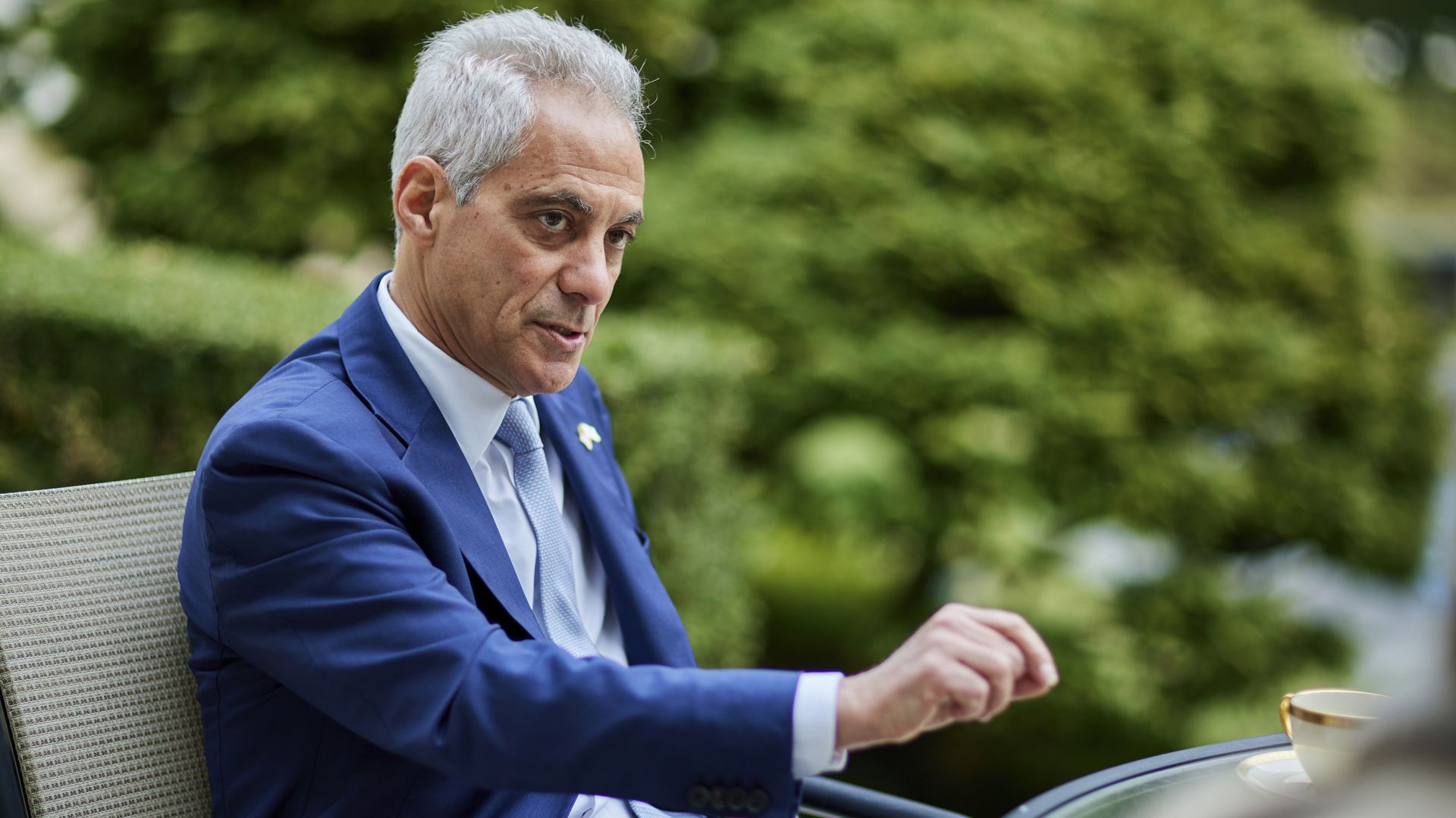Rahm Emanuel. Photo: Shoko Takayasu/Bloomberg via Getty Images