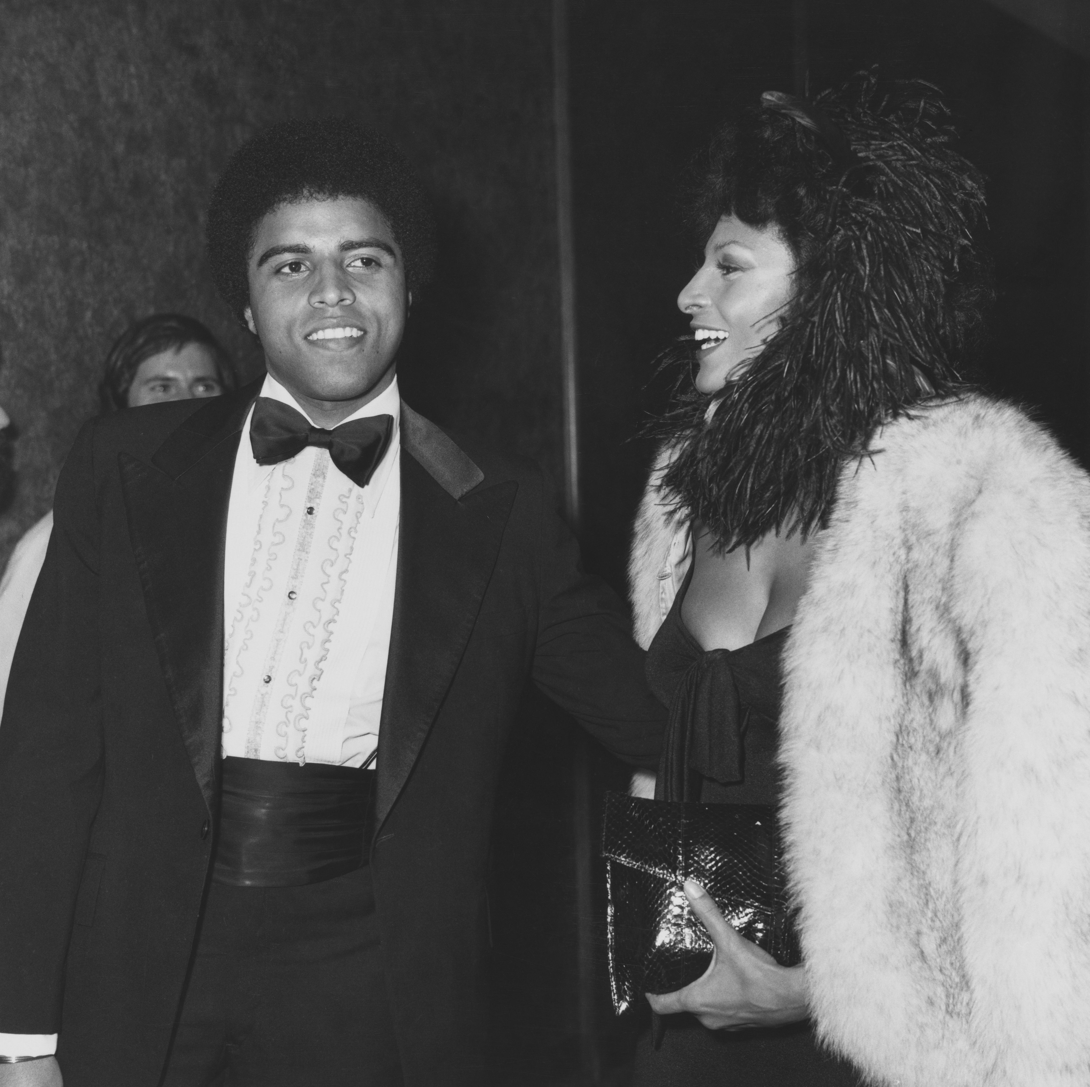 American actor Rodney Grier and his sister, American actress and singer Pam Grier attend the 7th NAACP (National Association for the Advancement of Colored People) Image Awards, held at the Hollywood Palladium in Los Angeles, California, 19th January 1974. 