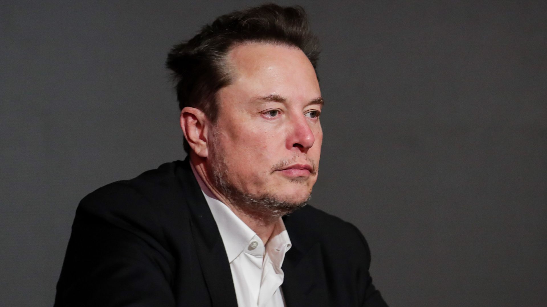 Elon Musk in Krakow, Poland, in January 2024.