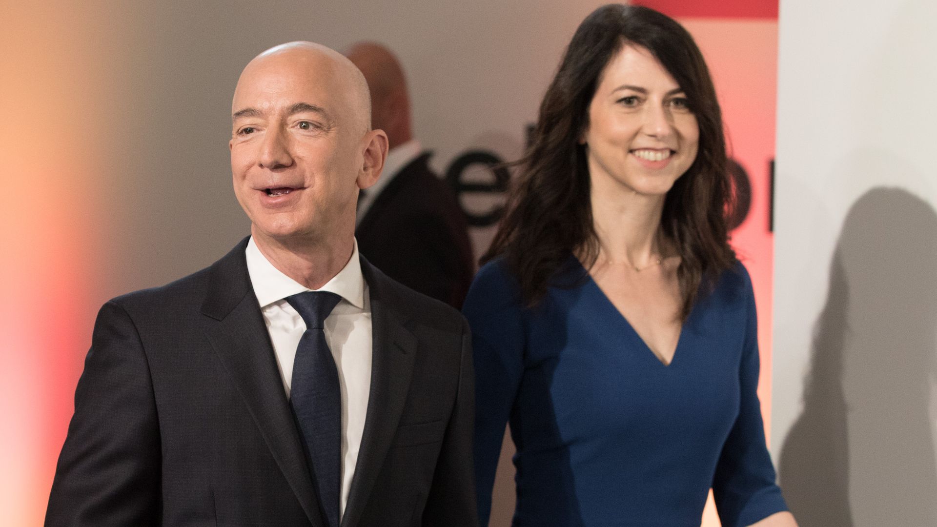 Jeff and MacKenzie Bezos