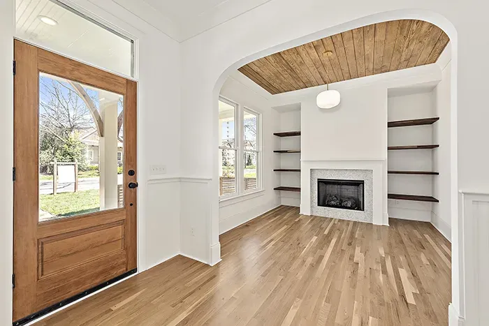 2020 Finalist- Modern Farmhouse entry and living area