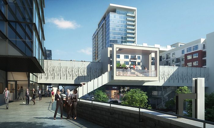 Charlotte Convention Center rendering (charlottemeetings.com, courtesy of tvsdesign)