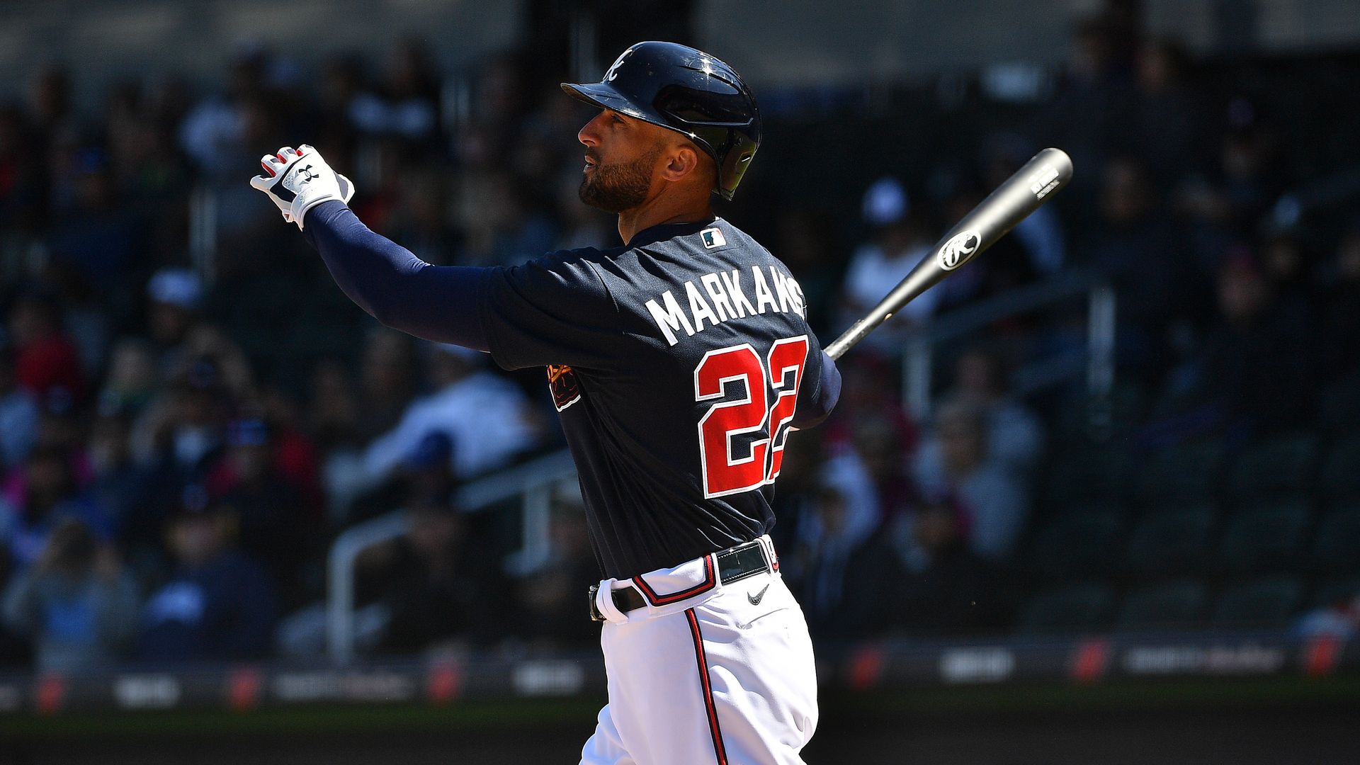 atlanta braves outfielder nick markakis