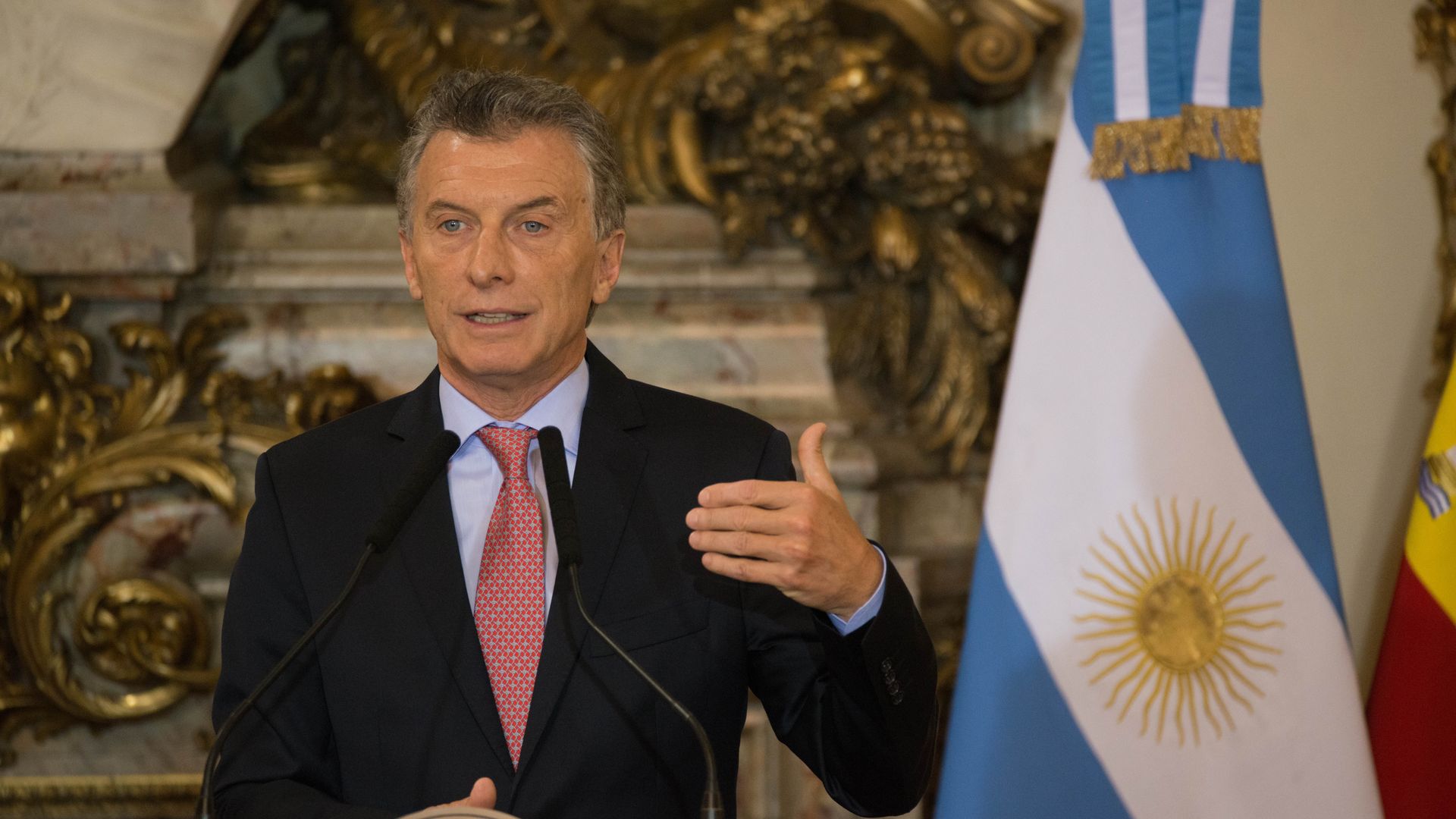 Argentina President Mauricio Macri