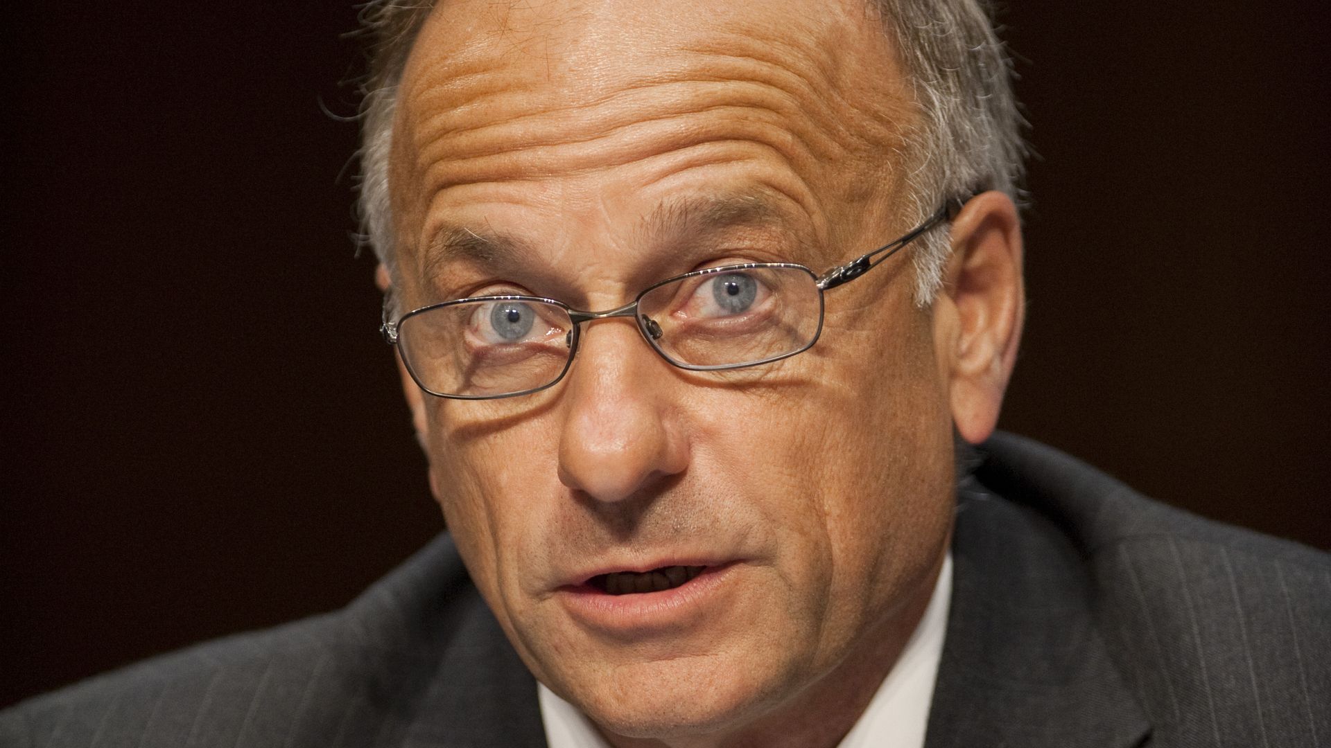 Steve King looking surprised.