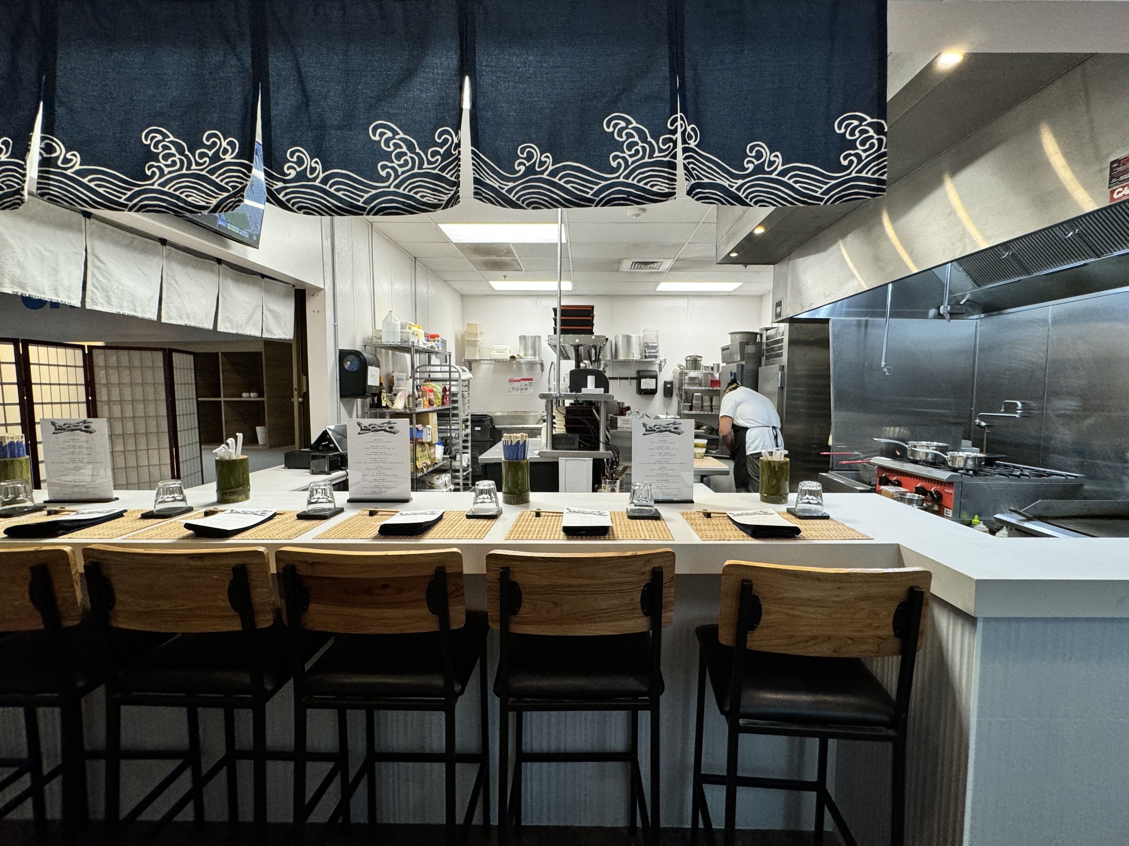 small counter restaurant