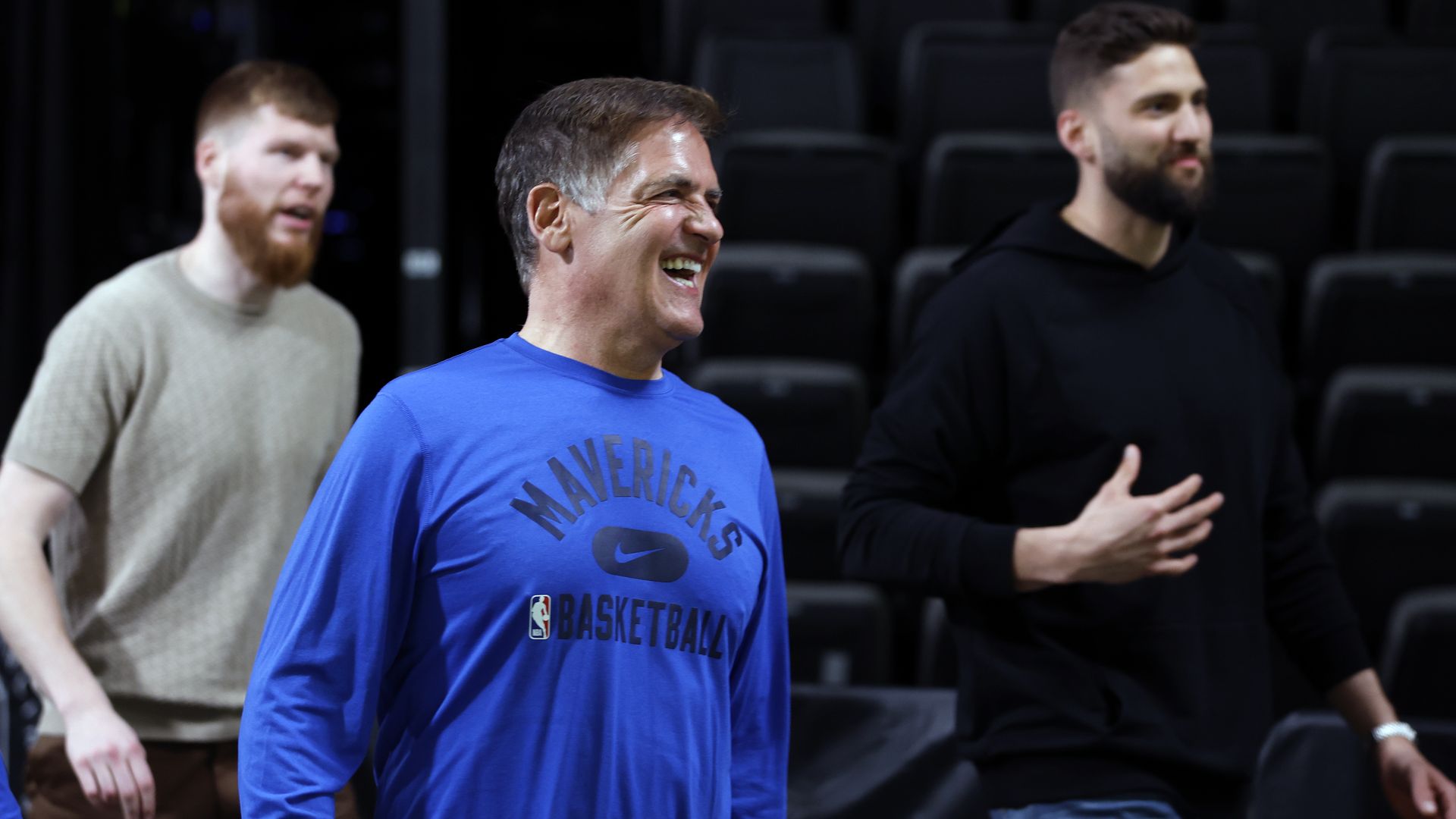 Mark Cuban at a Dallas Mavericks event.