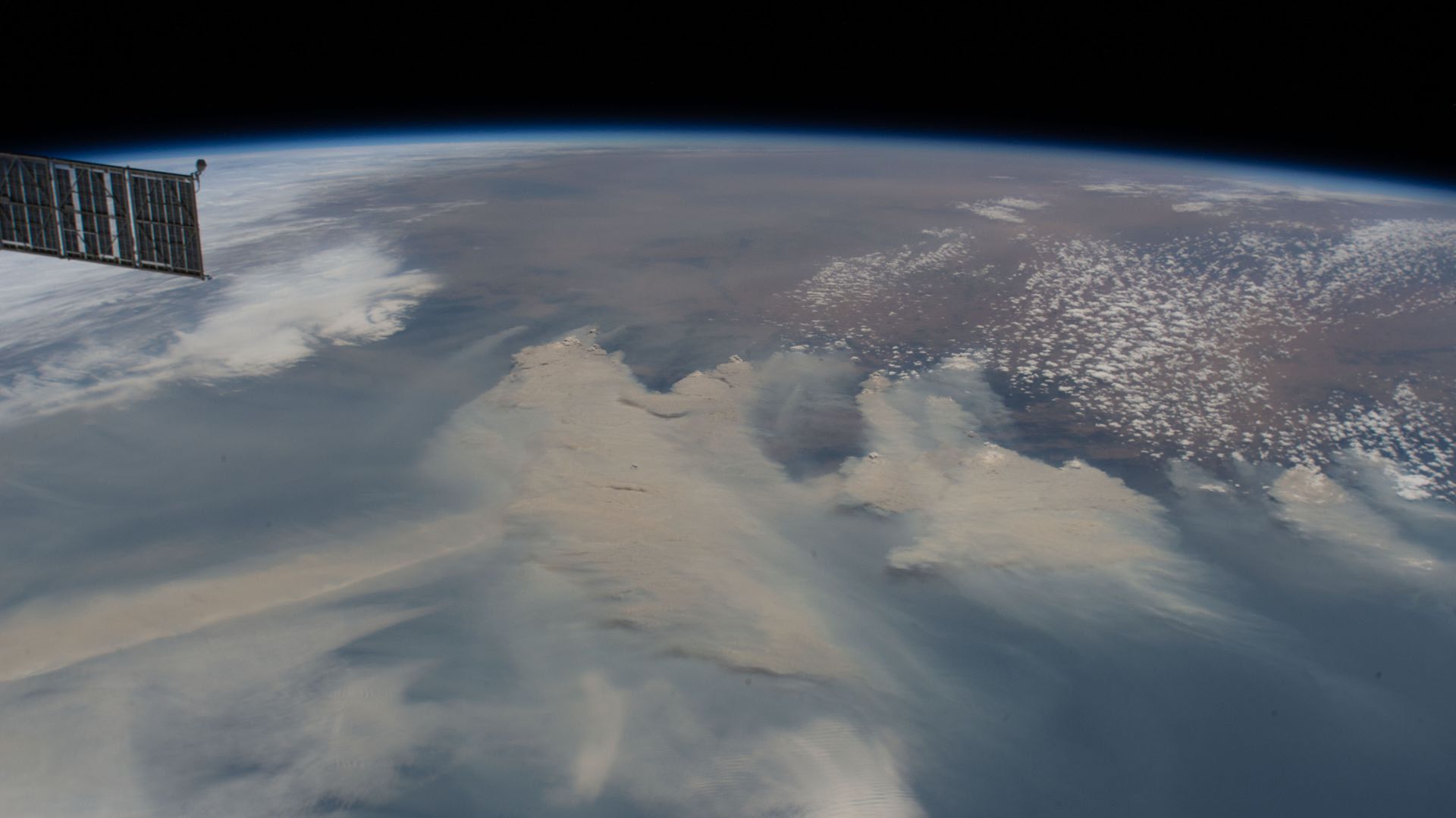 Clouds over australia