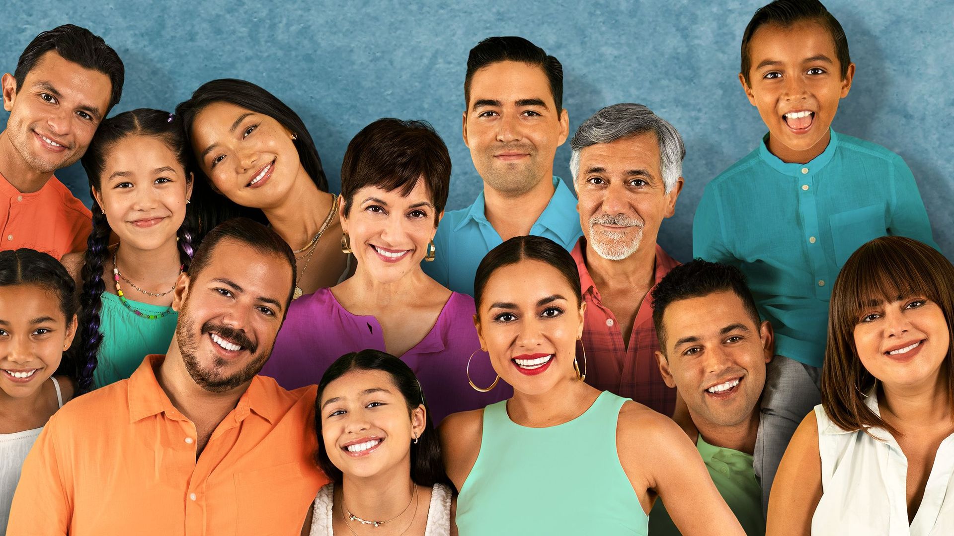 A promotional photo for the new TV show The Garcias on HBO MAX