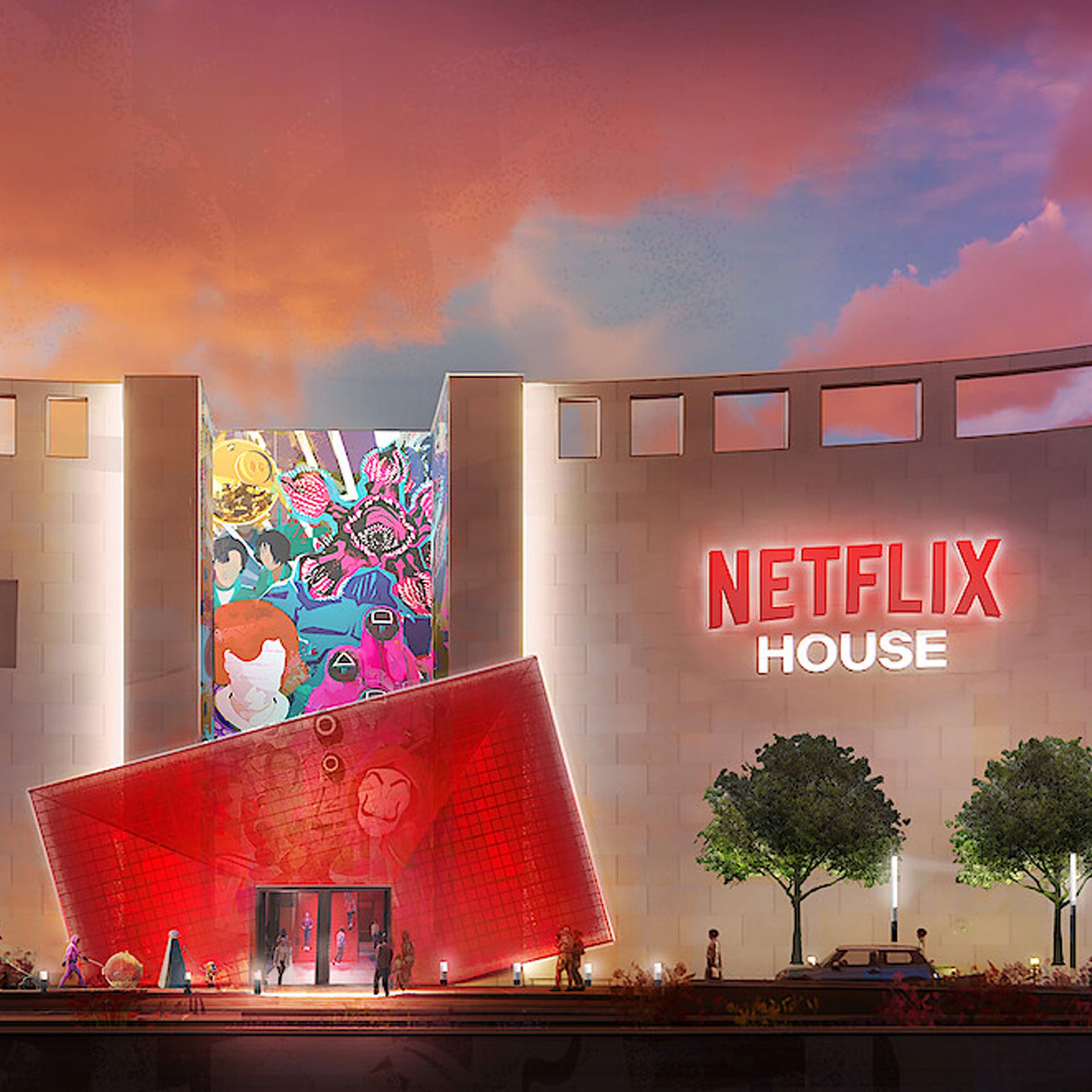 Netflix to launch mega stores in two U.S. malls