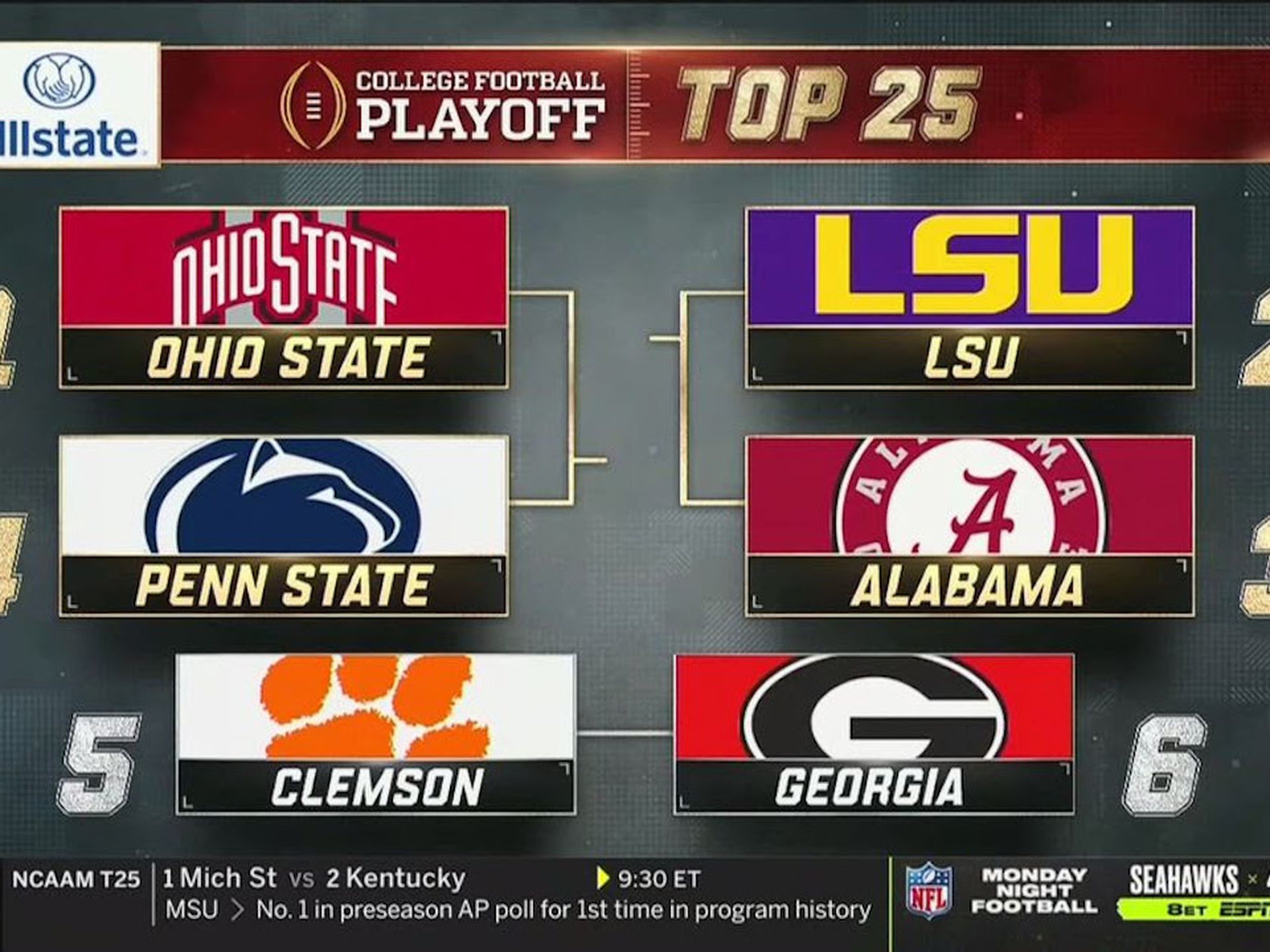 CFP Selection Committee Releases First Rankings of 2022 Season - College Football  Playoff