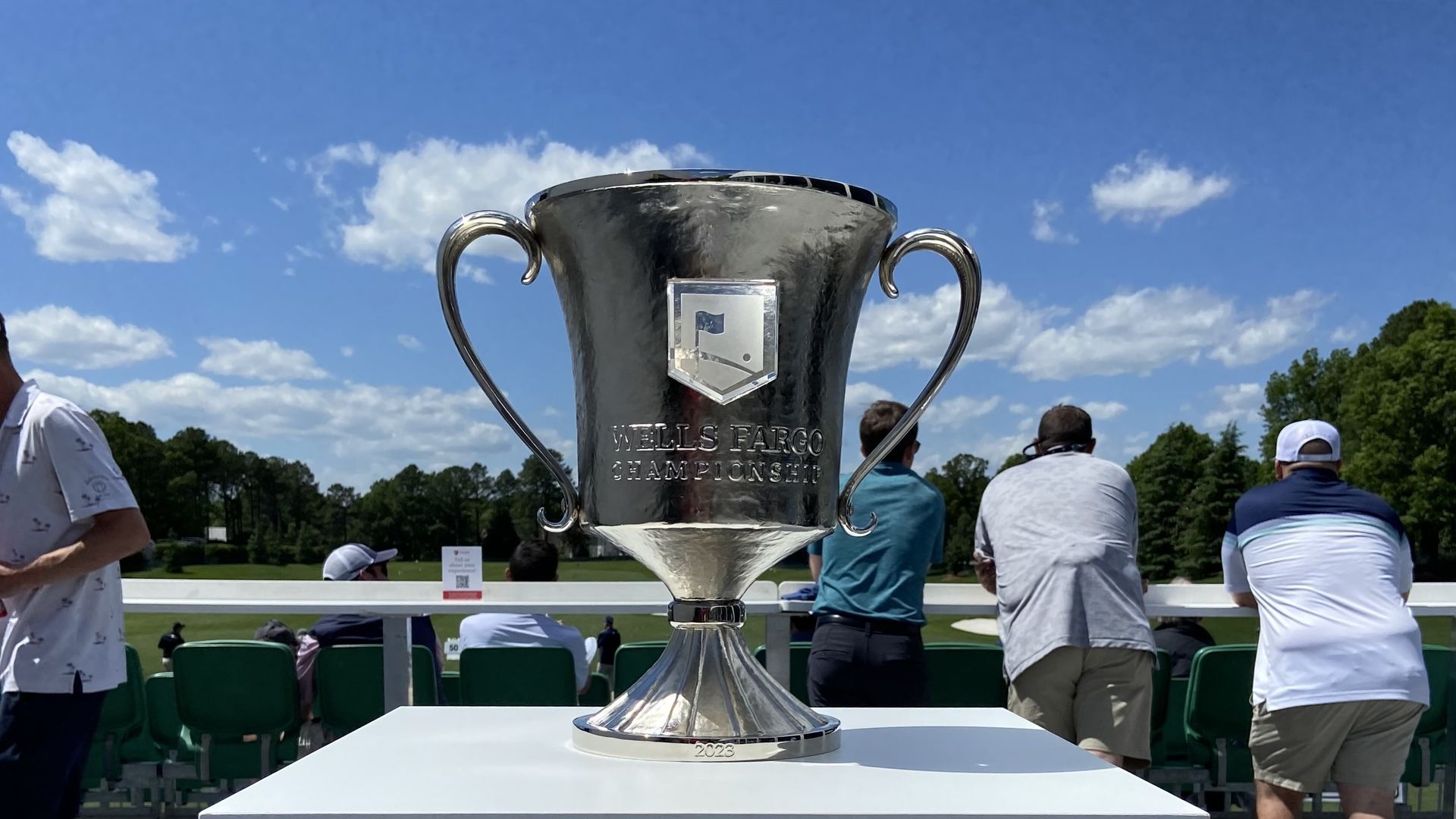 Wells Fargo Championship trophy