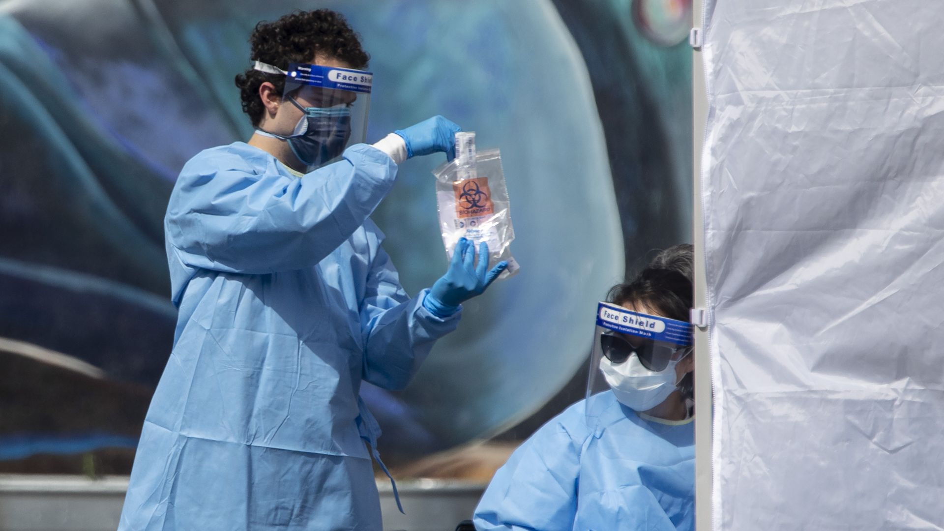 Covid-19 testing facility