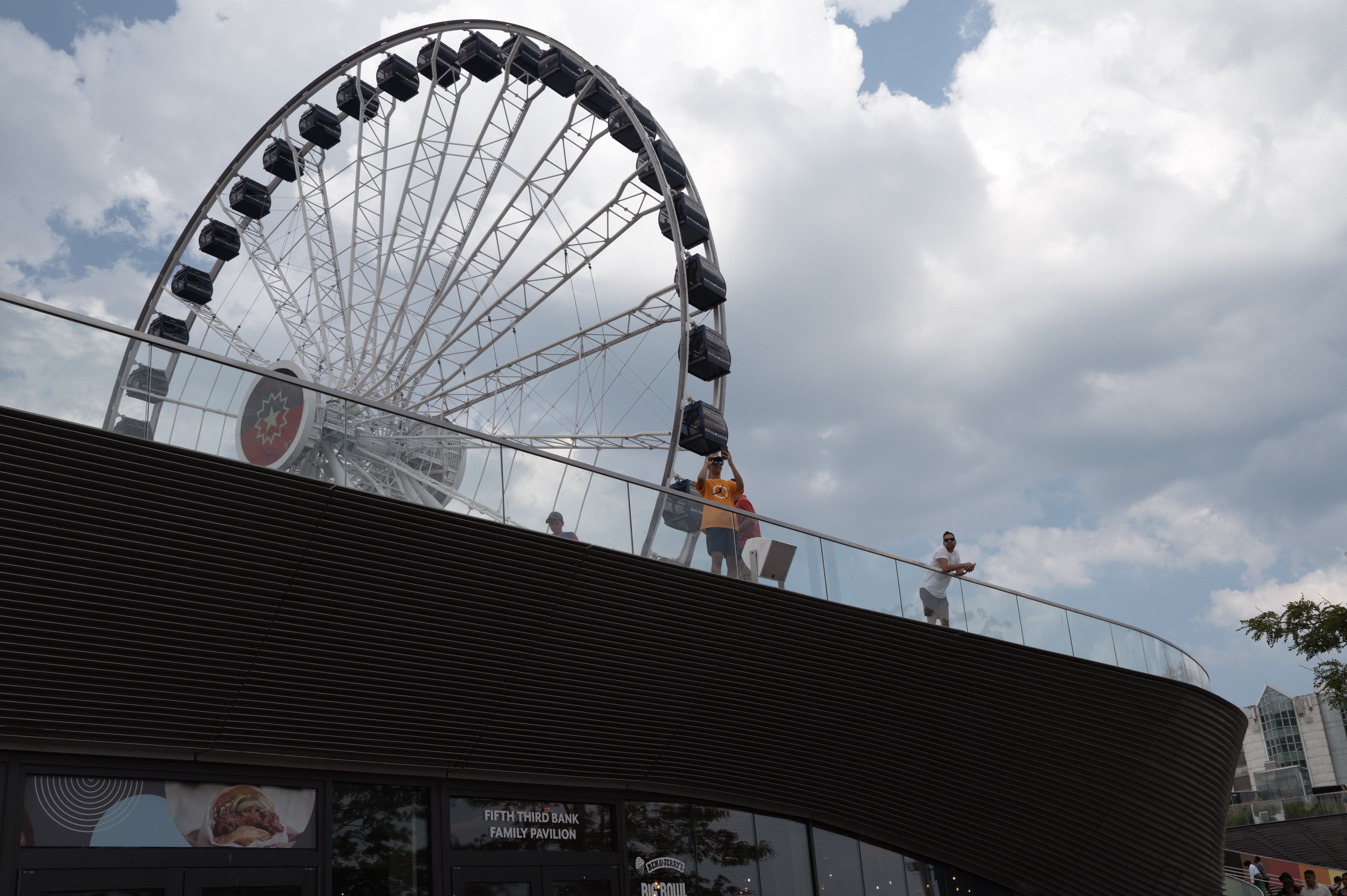 Photo of a ferris wheel 