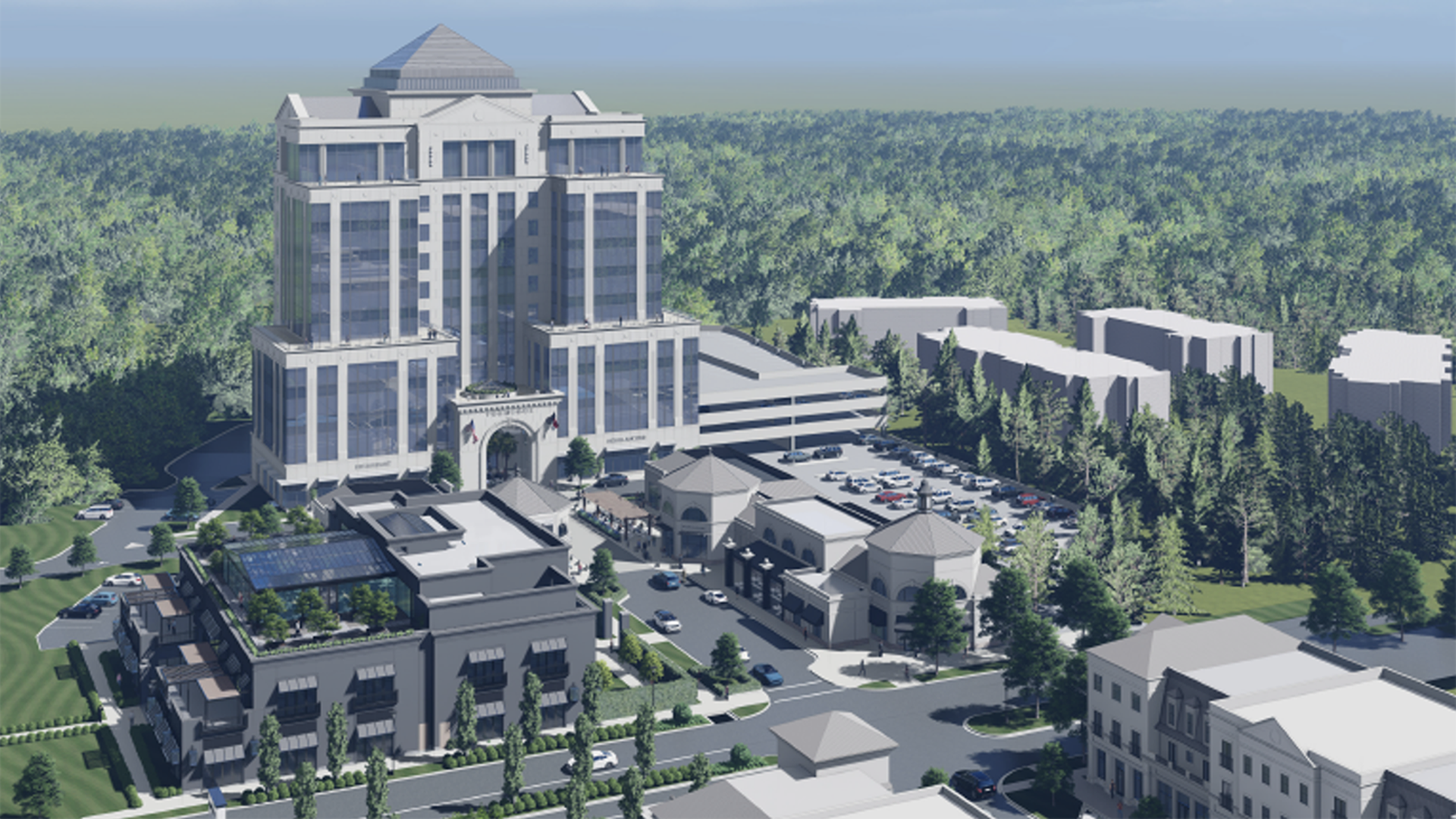 Phillips Place tower