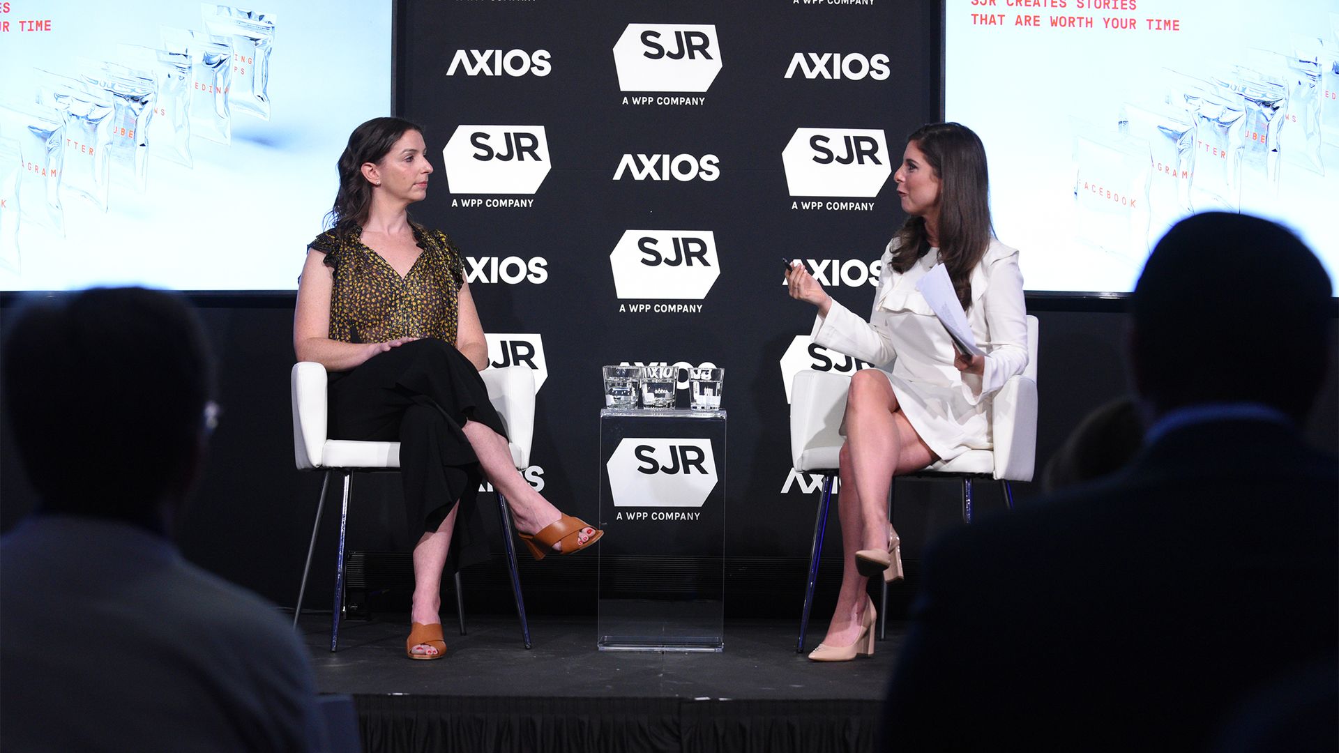 Axios' Sara Fischer in conversation with Carolyn Tisch Blodgett, Senior Vice President and Head of Global Marketing at Peloton.