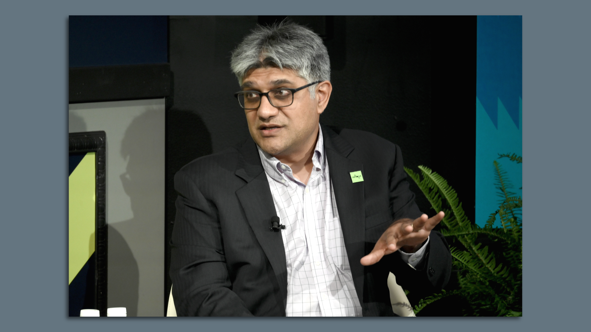 DOE Loan Programs Office director Jigar Shah speaks at a Climate Week NYC event last month.