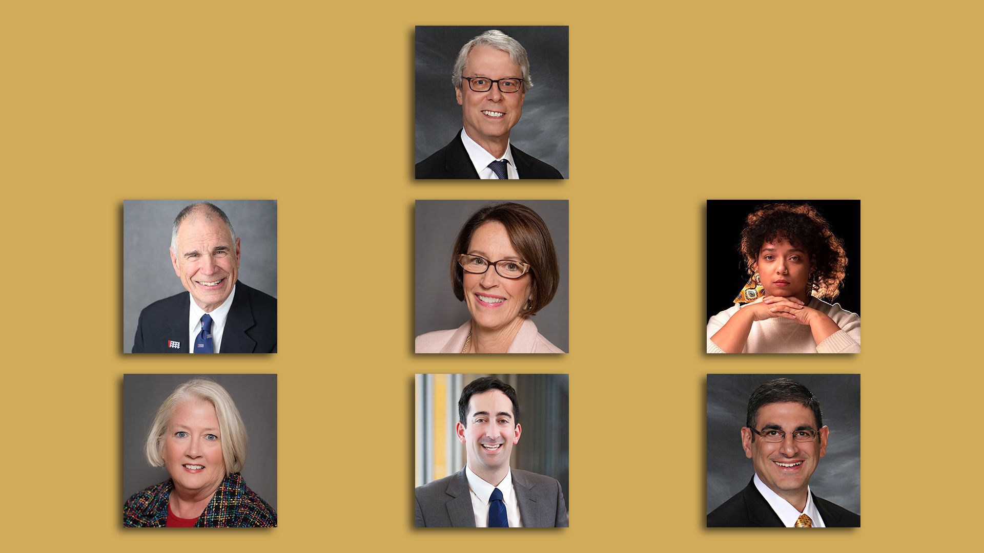Photos of the Des Moines City Council.