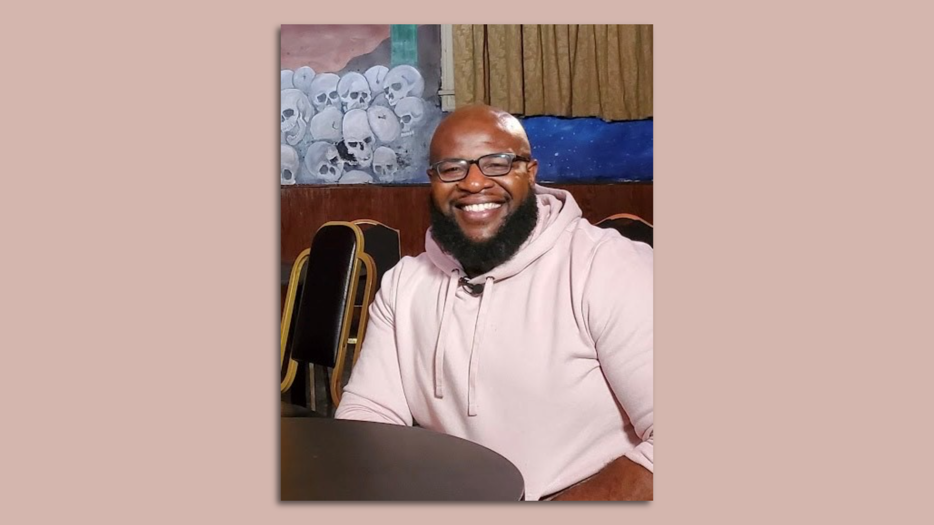 Guy sitting on a chair