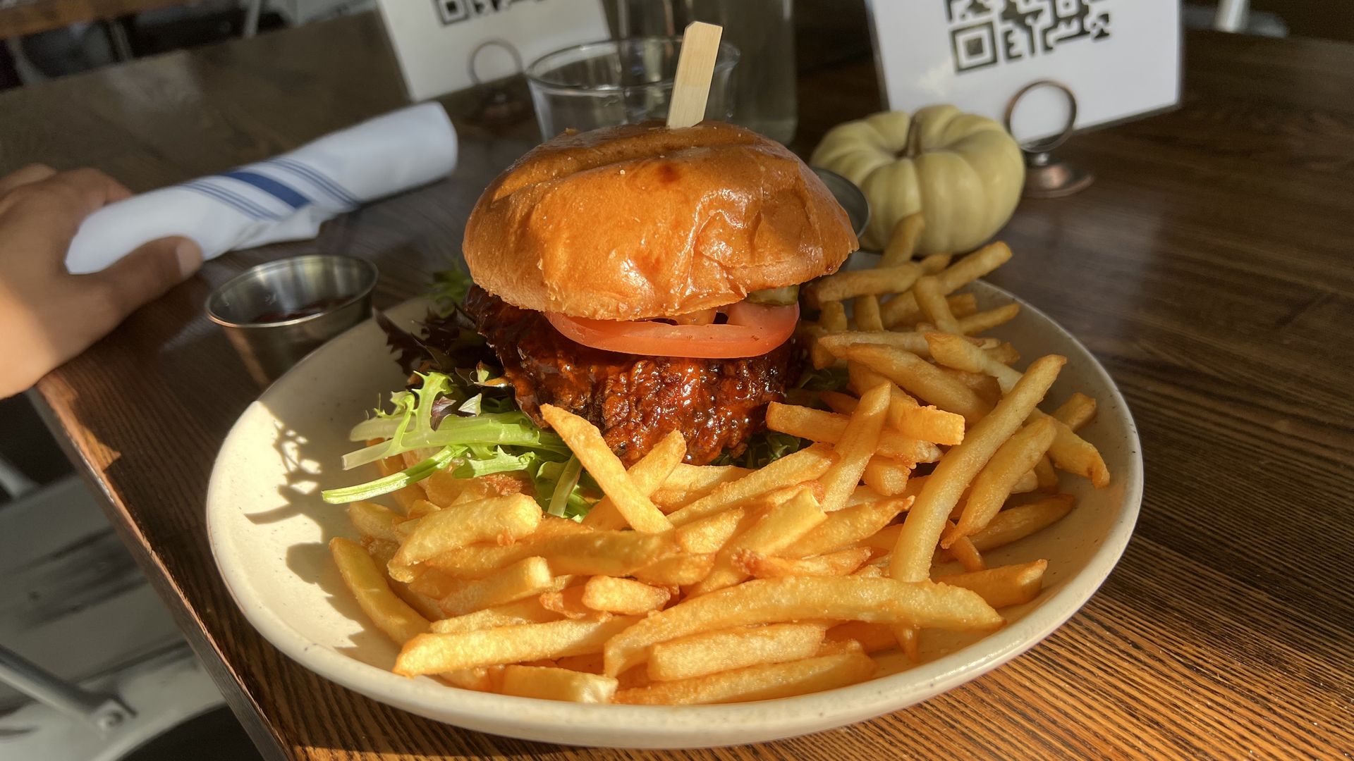 Babo Detroit's spicy chicken sandwich