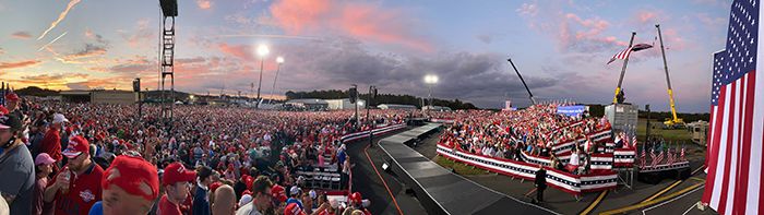 Trump Gastonia rally 2020 election October 21, 2020
