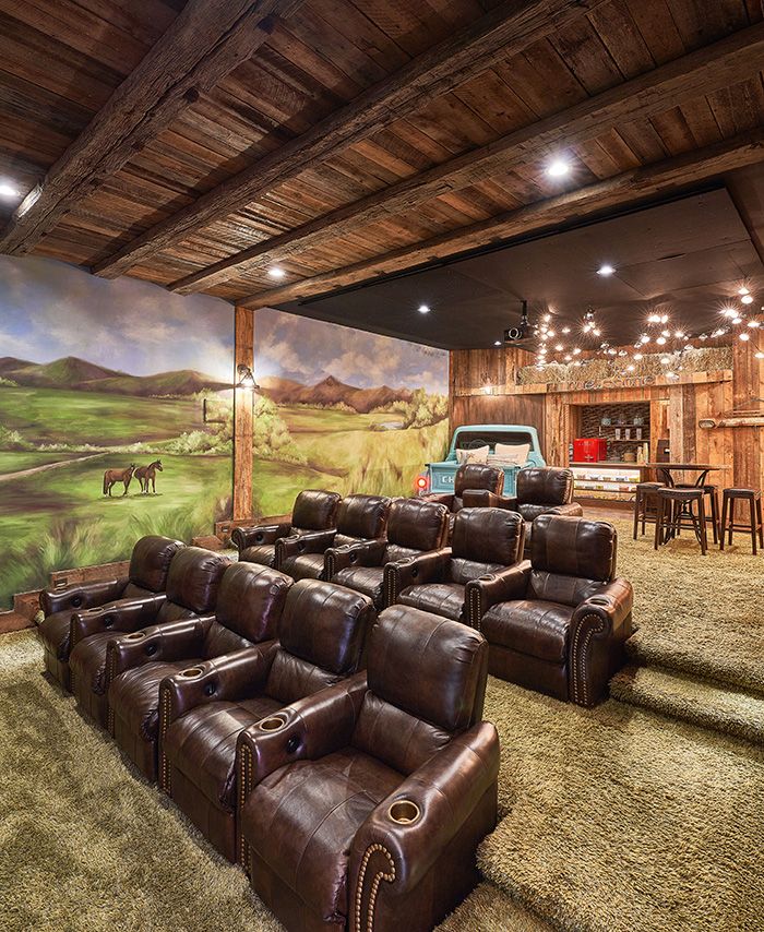 16700 Tinker Place theater room