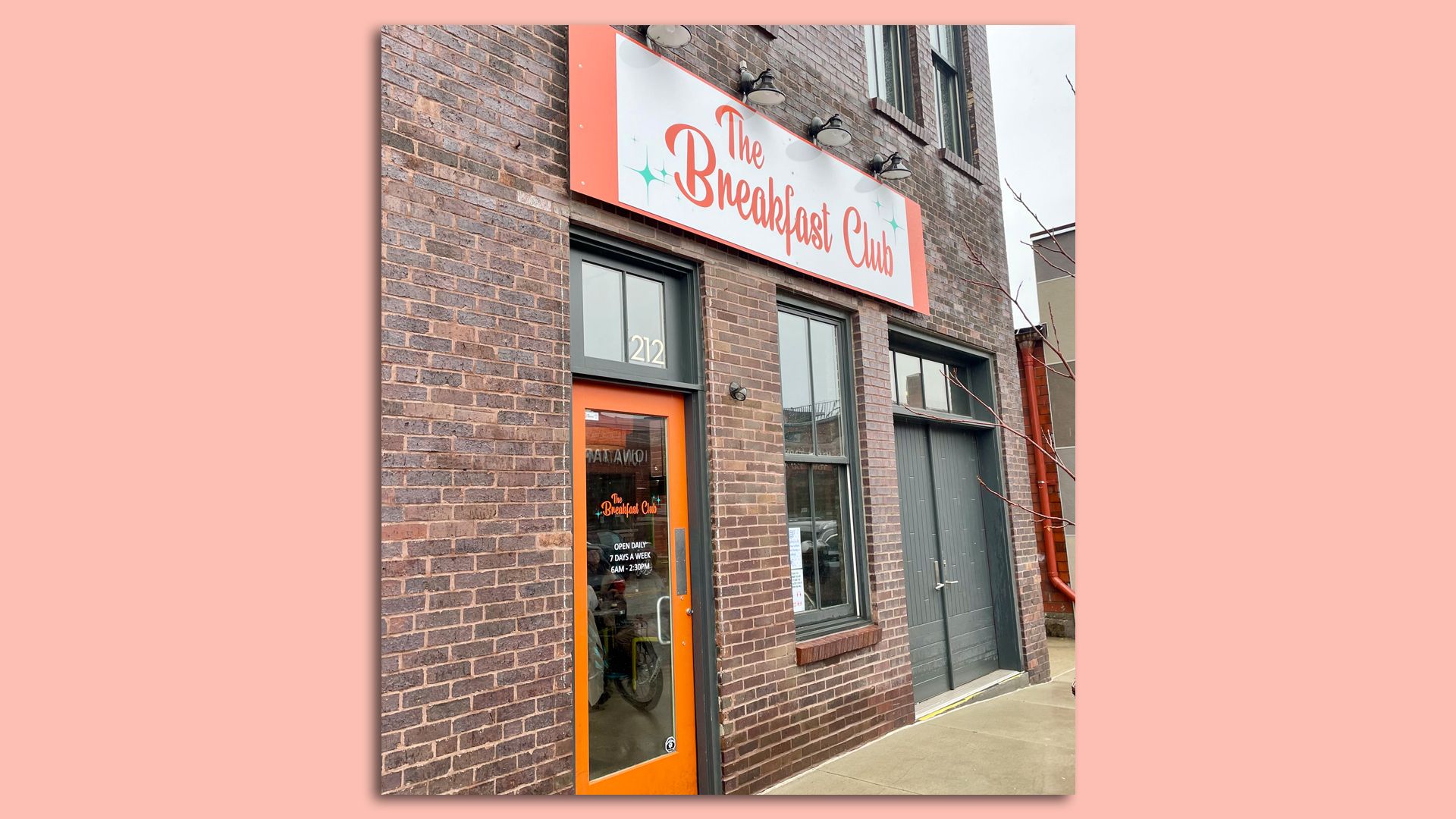 A photo of The Breakfast Club.