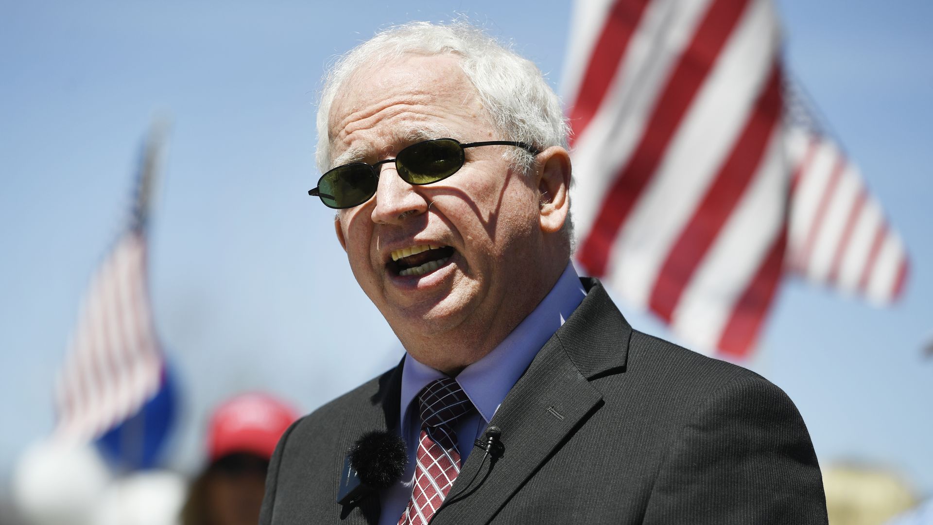 John Eastman outside of CU Boulder on Thursday, April 29, 2021.