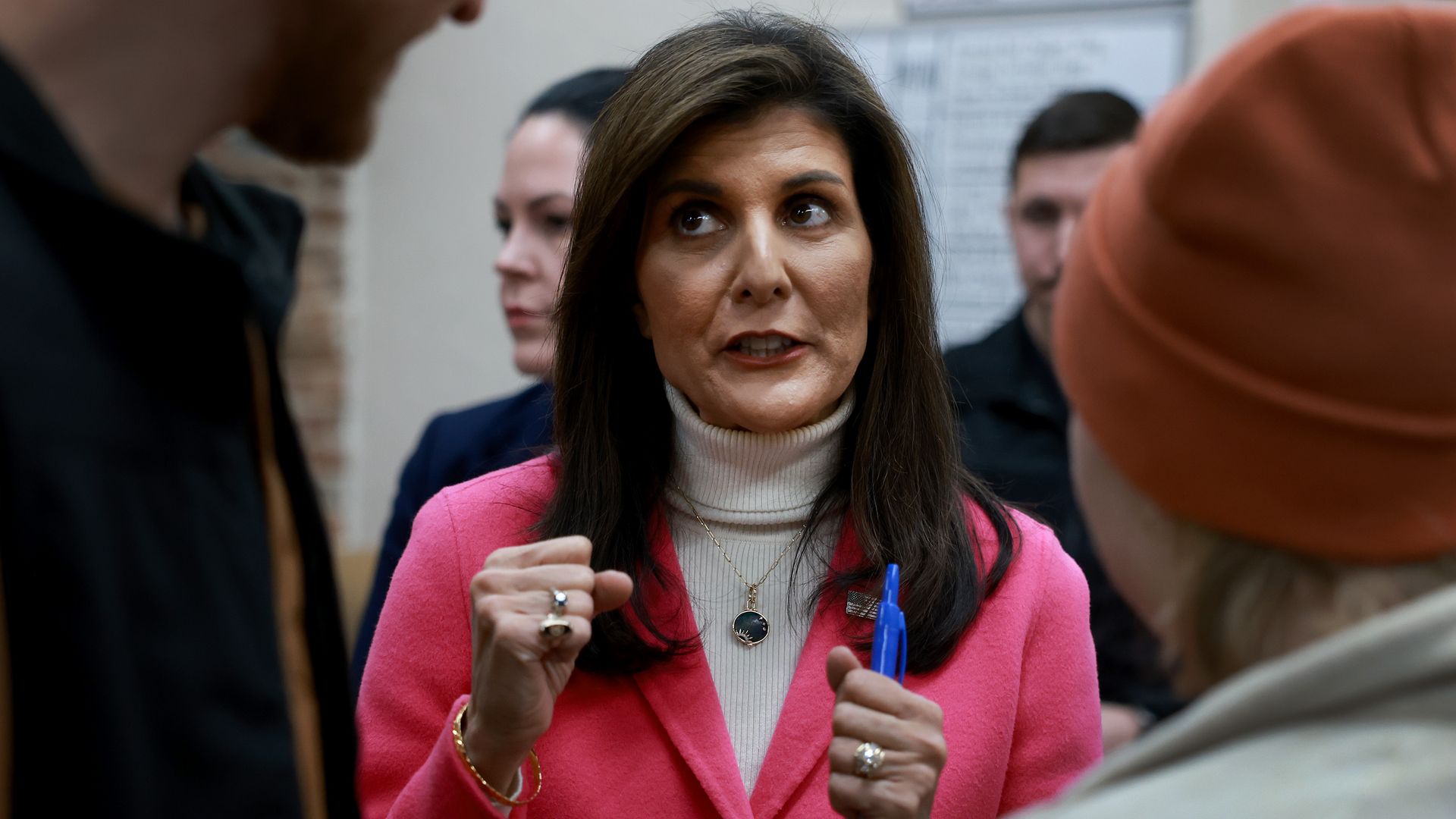 A photo of Nikki Haley.