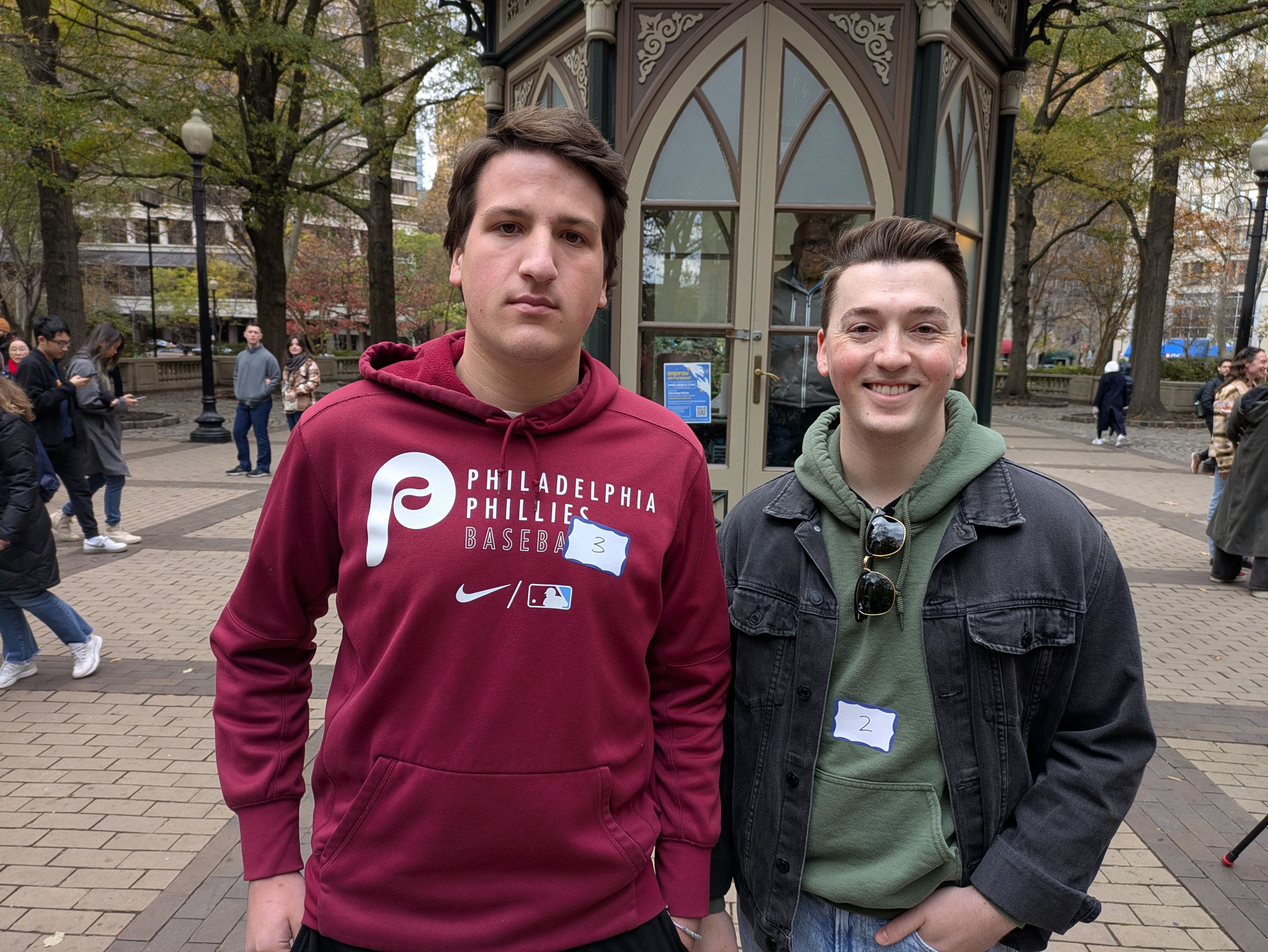 Henry Luce and Jackson Oligino 