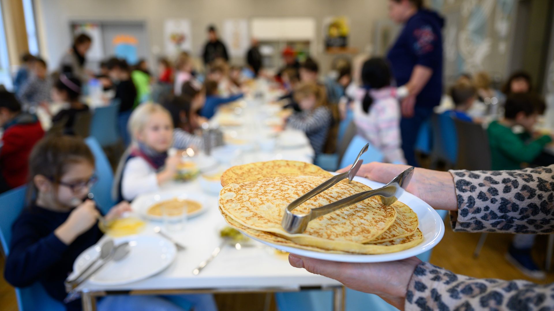 School lunch.