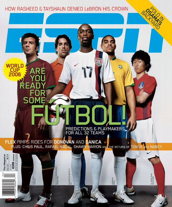 ESPN Mag cover, 2006