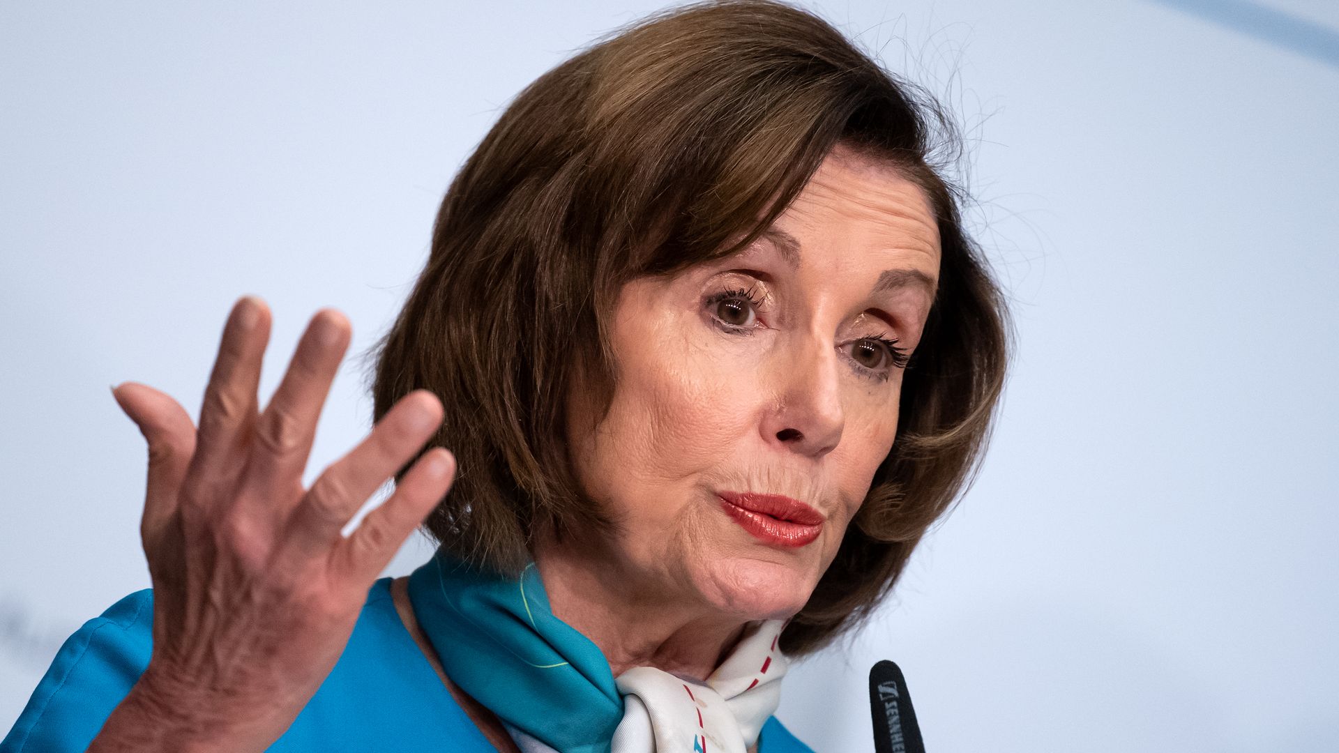 Nancy Pelosi on Feb. 16