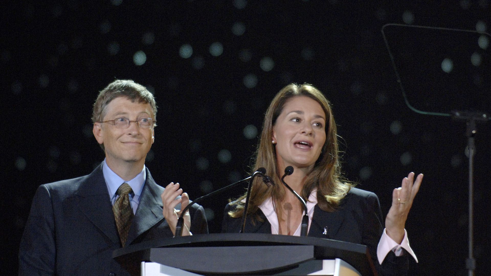 Bill and Melinda Gates in 2006