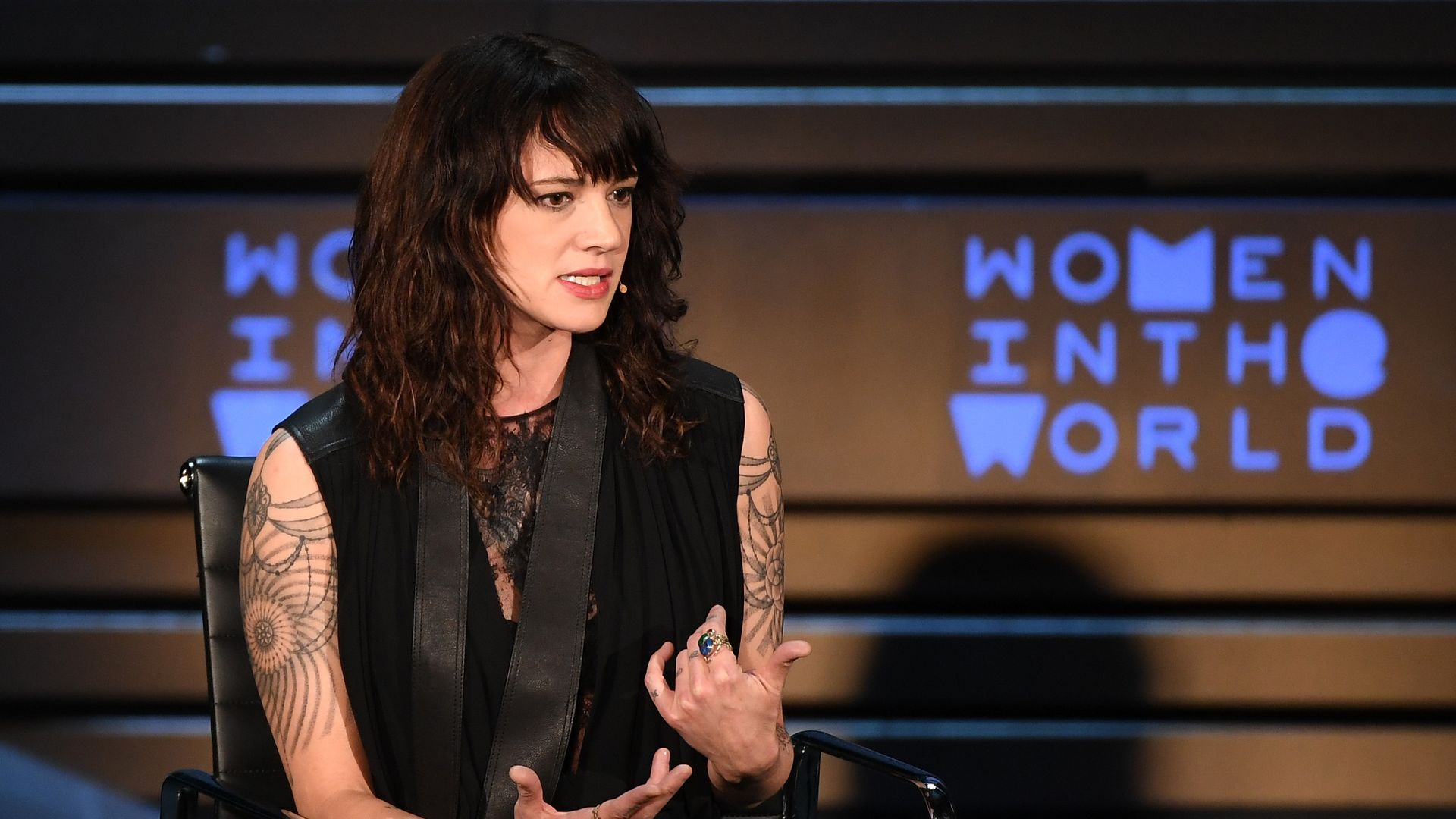 Actor and director Asia Argento. Photo: Angela Weiss/AFP/Getty Images