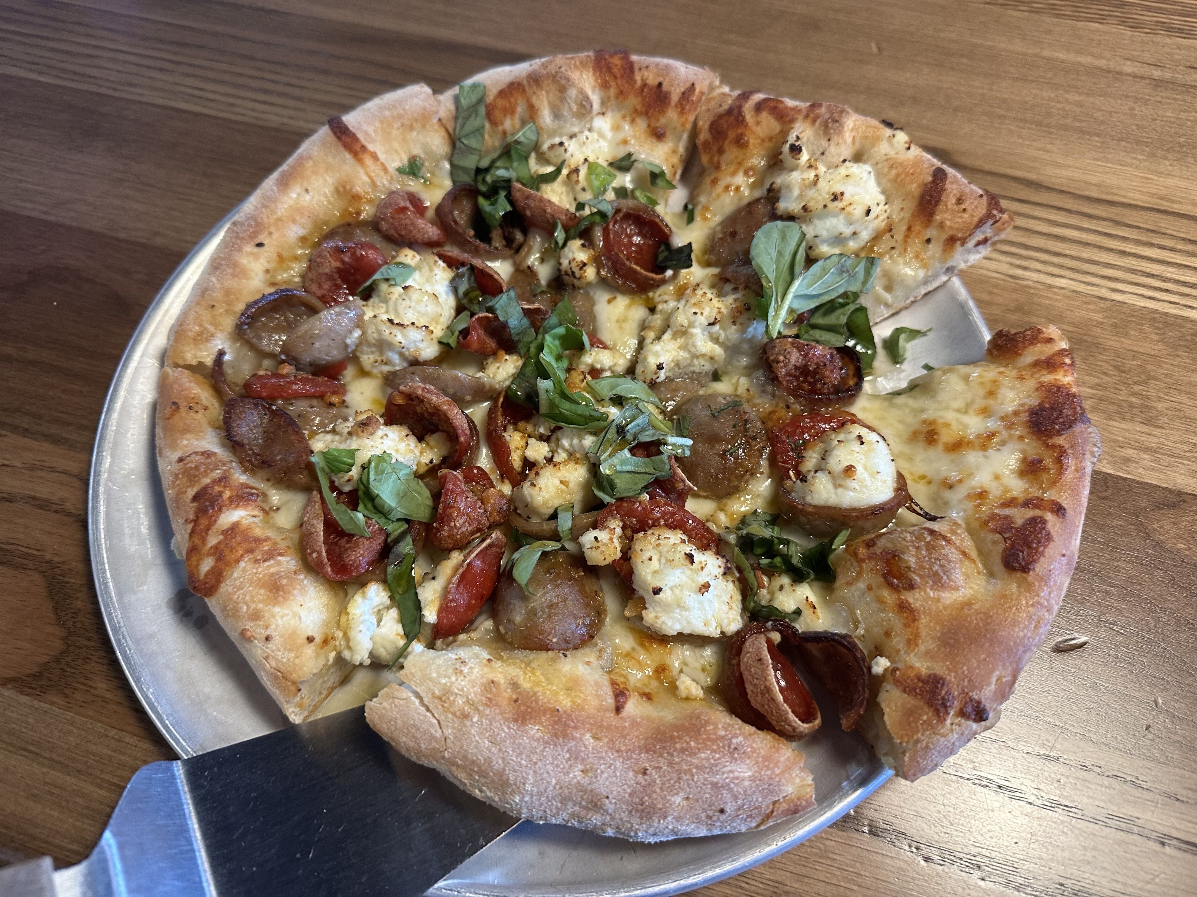 photo of pizza