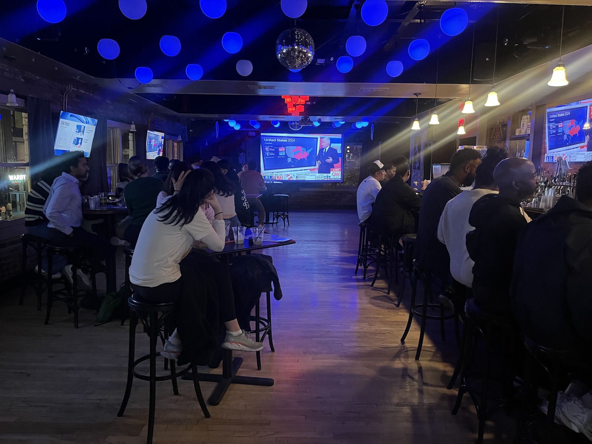 An election night party 