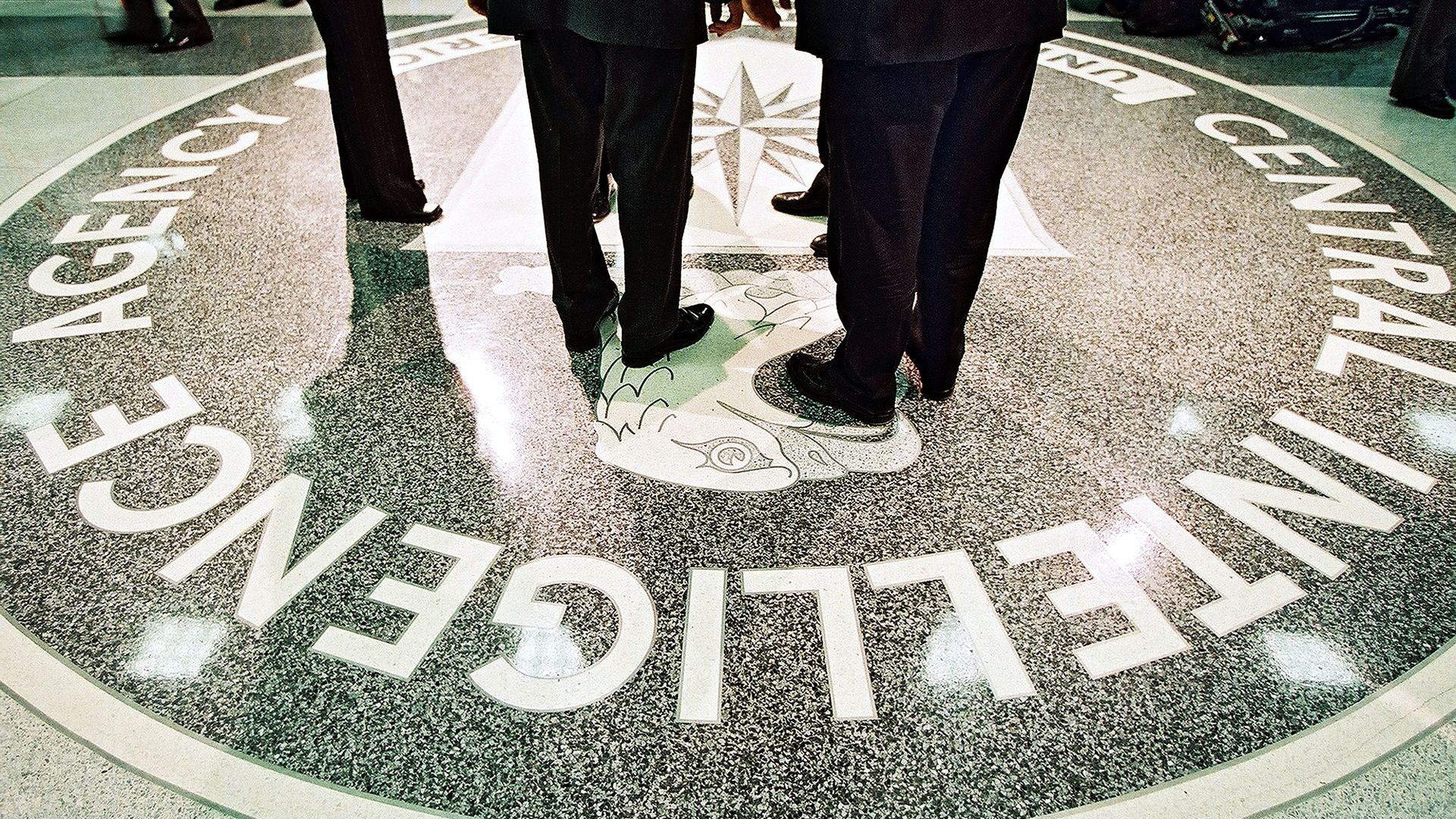 CIA marble flooring.