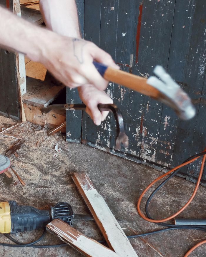 hex espresso bar construction