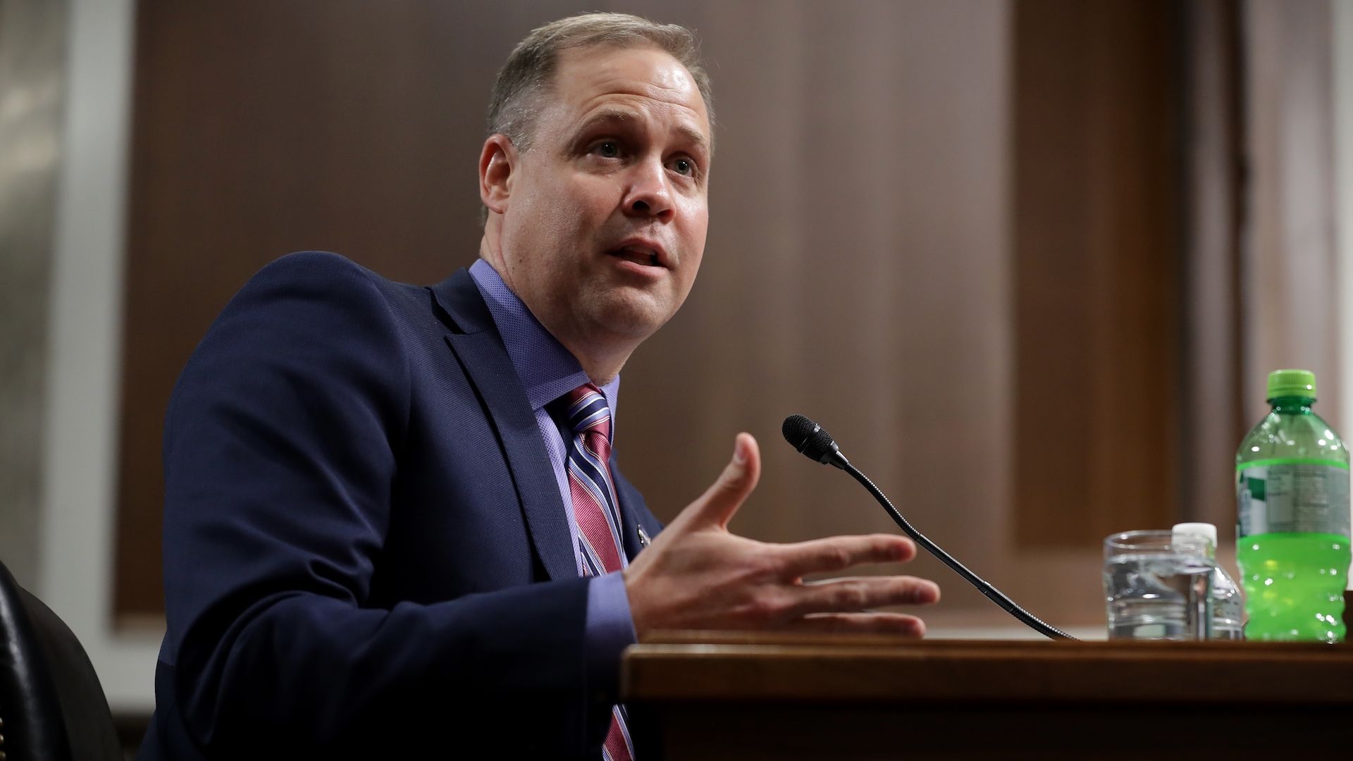 NASA administrator James Bridenstine.