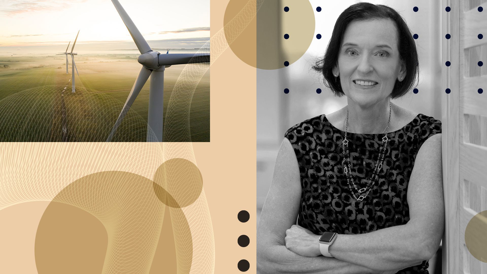 Photo illustration of Barbara Burger.