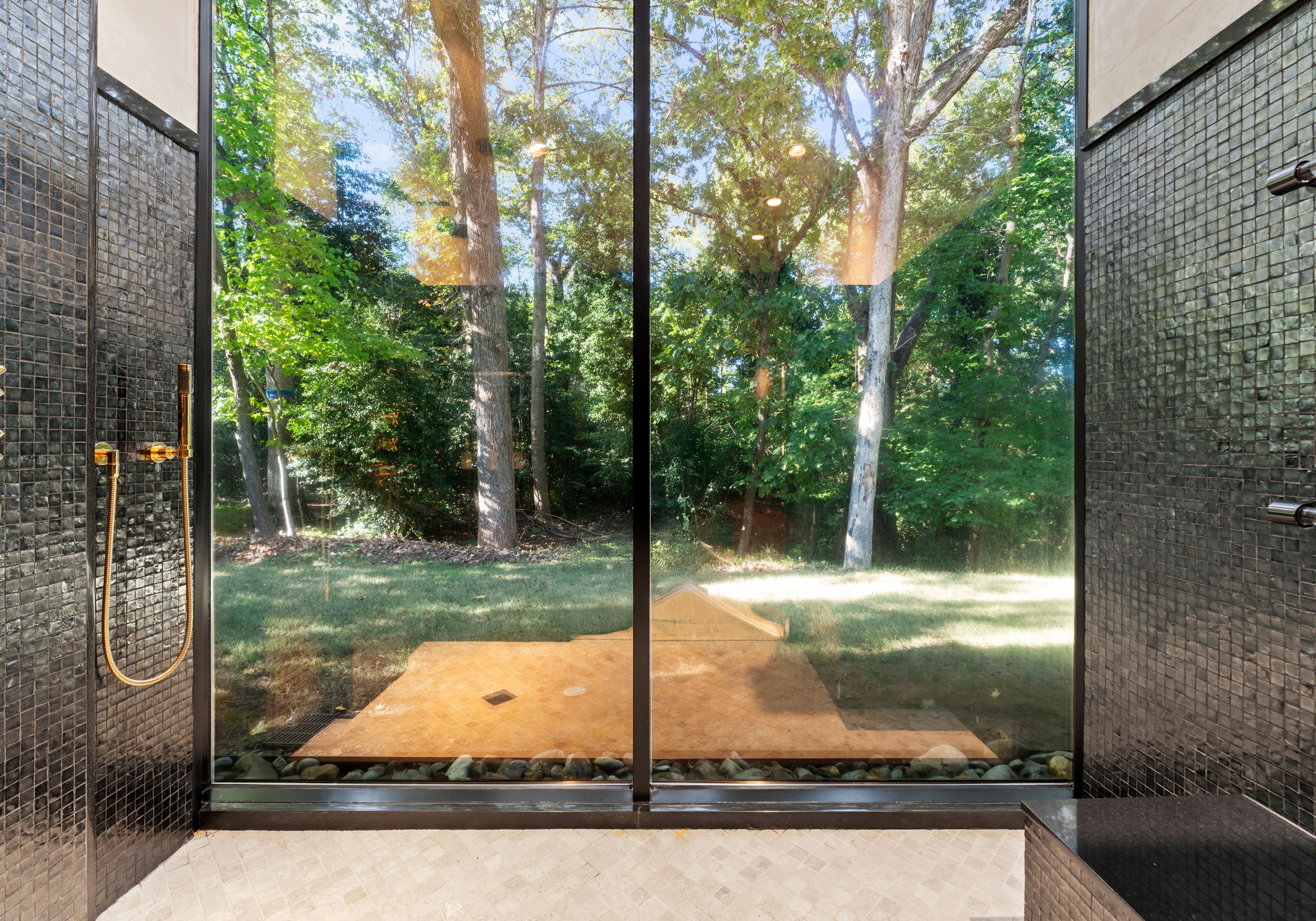 midcentury modern glass mansion for sale charlotte