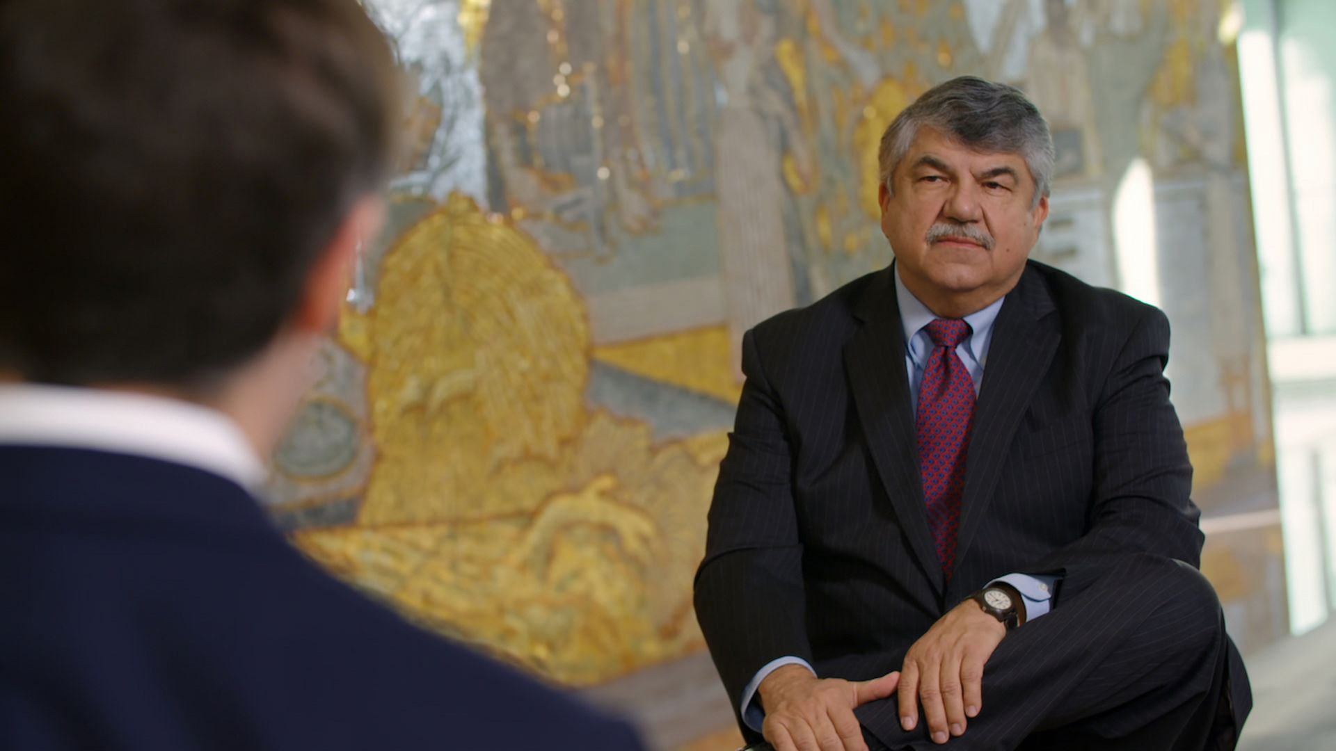 Photo of AFL-CIO head Richard Trumka from his 