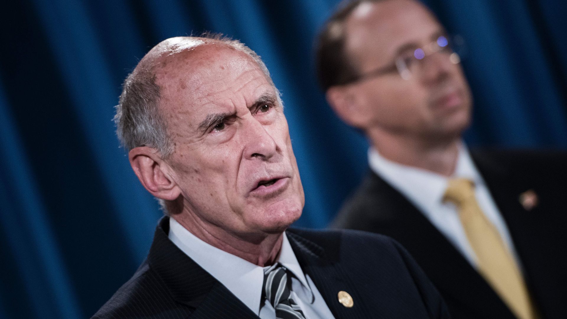 Director of National Intelligence Dan Coats: Photo: Brendan Smialowski/AFP/Getty Images