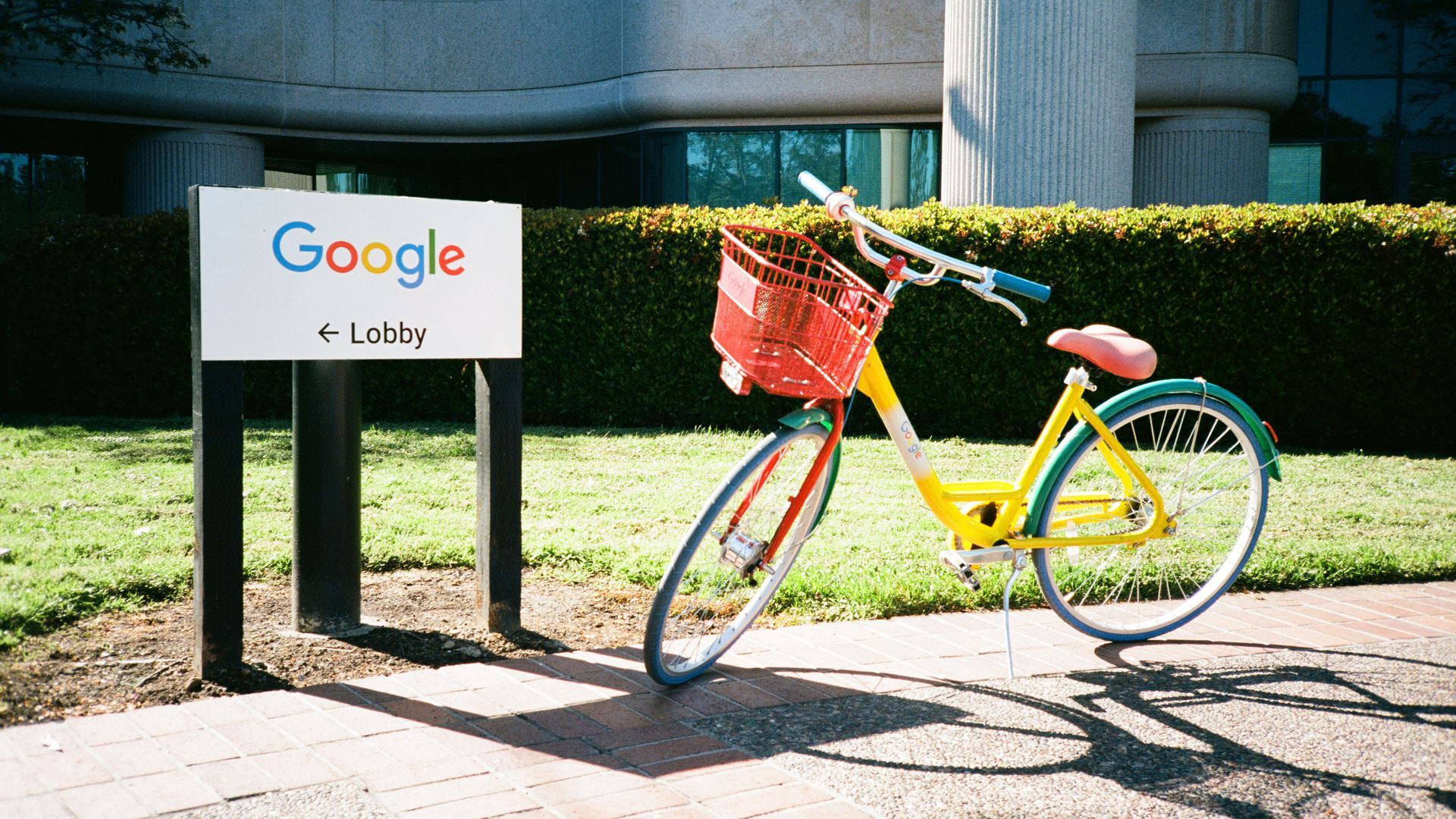 Google bike at Google HQ