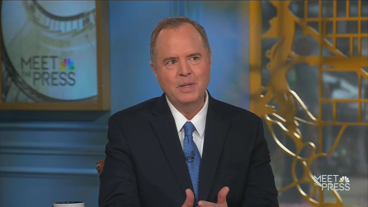 Rep. Adam Schiff speaks on NBC's "Meet the Press."