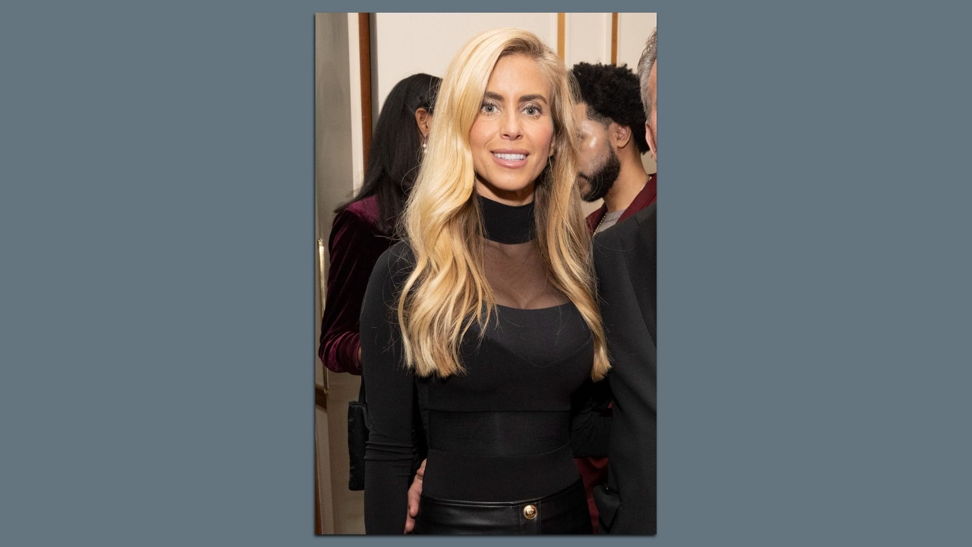 Katie Zacharia attends a party for the New York Women's Foundation on December 16, 2024 in New York City. (Photo by Michael Ostuni/Patrick McMullan via Getty Images)