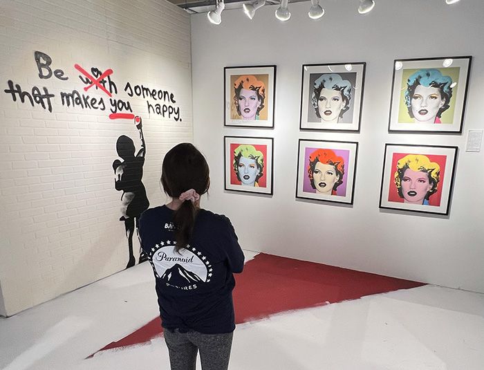 The Art of Banksy exhibit