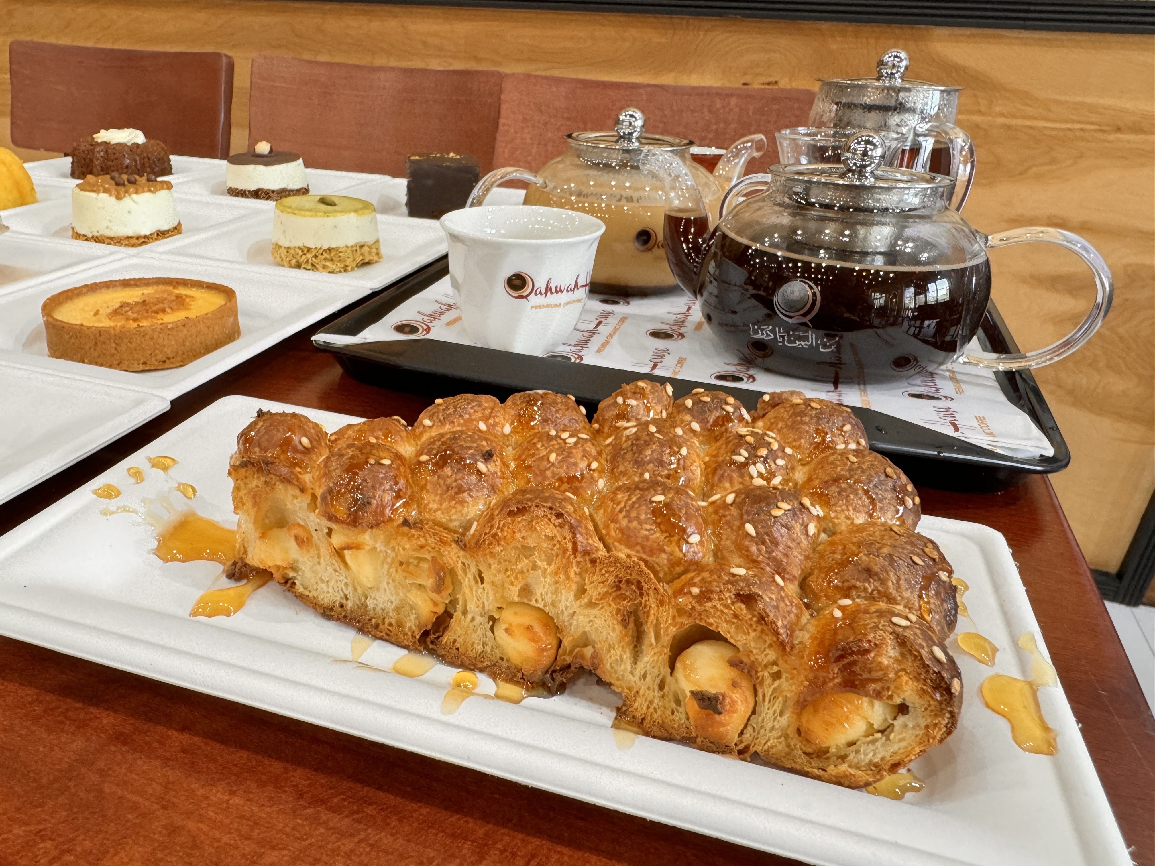 pastry and coffee