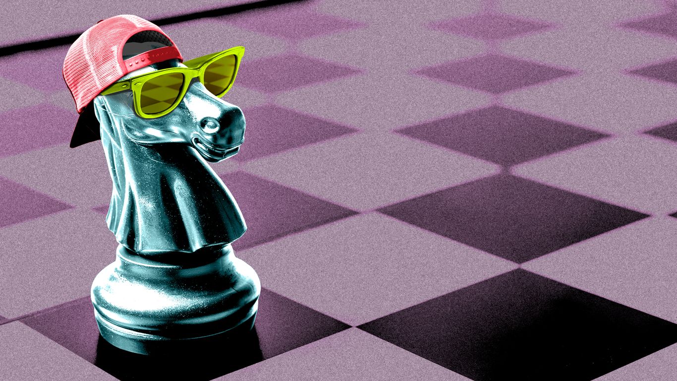 Chess is young and hip now